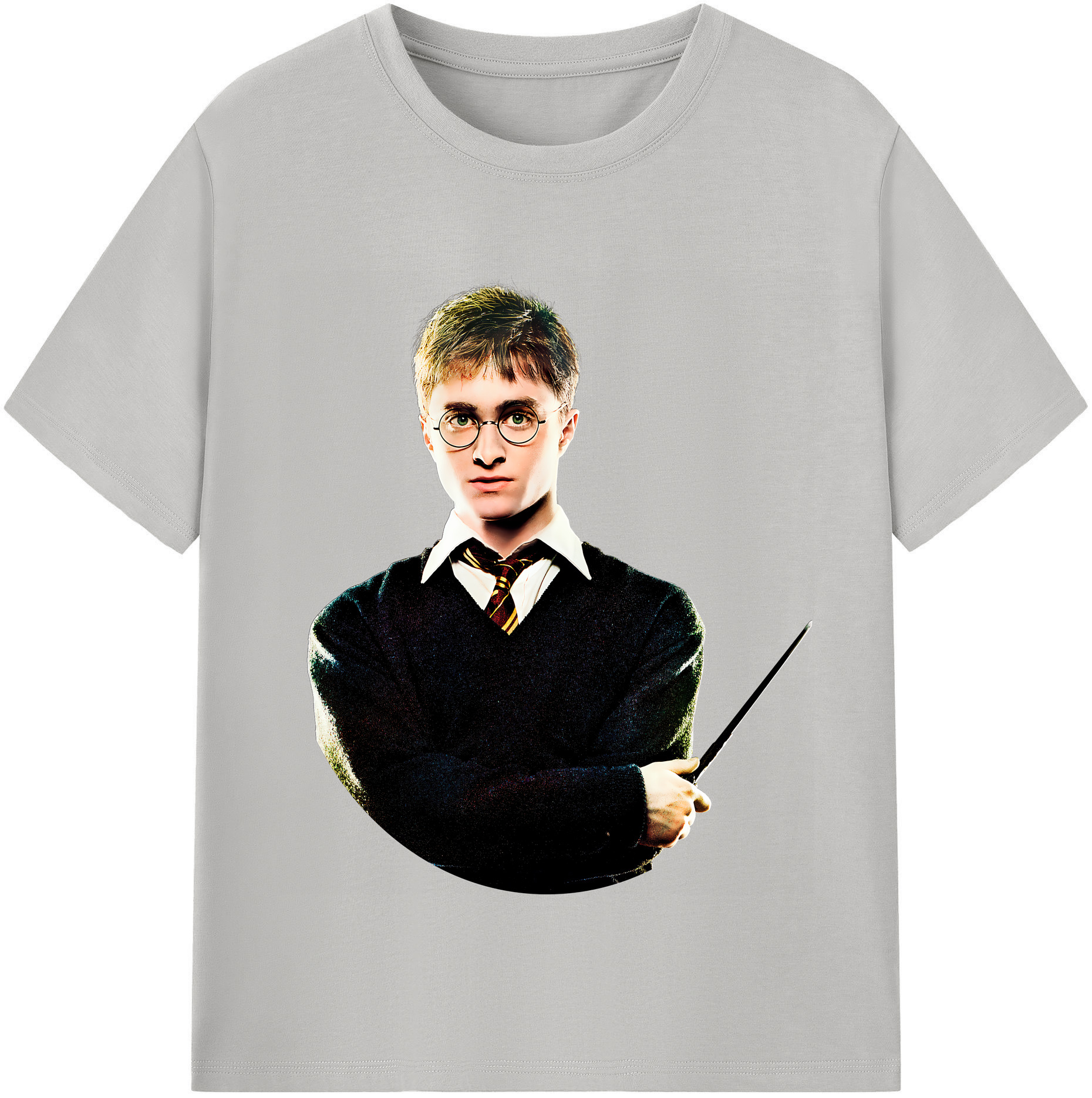 （画像用） Harry Potter ハリー・ポッターシリーズ 綿100％半袖Tシャツ（フロントプリント）