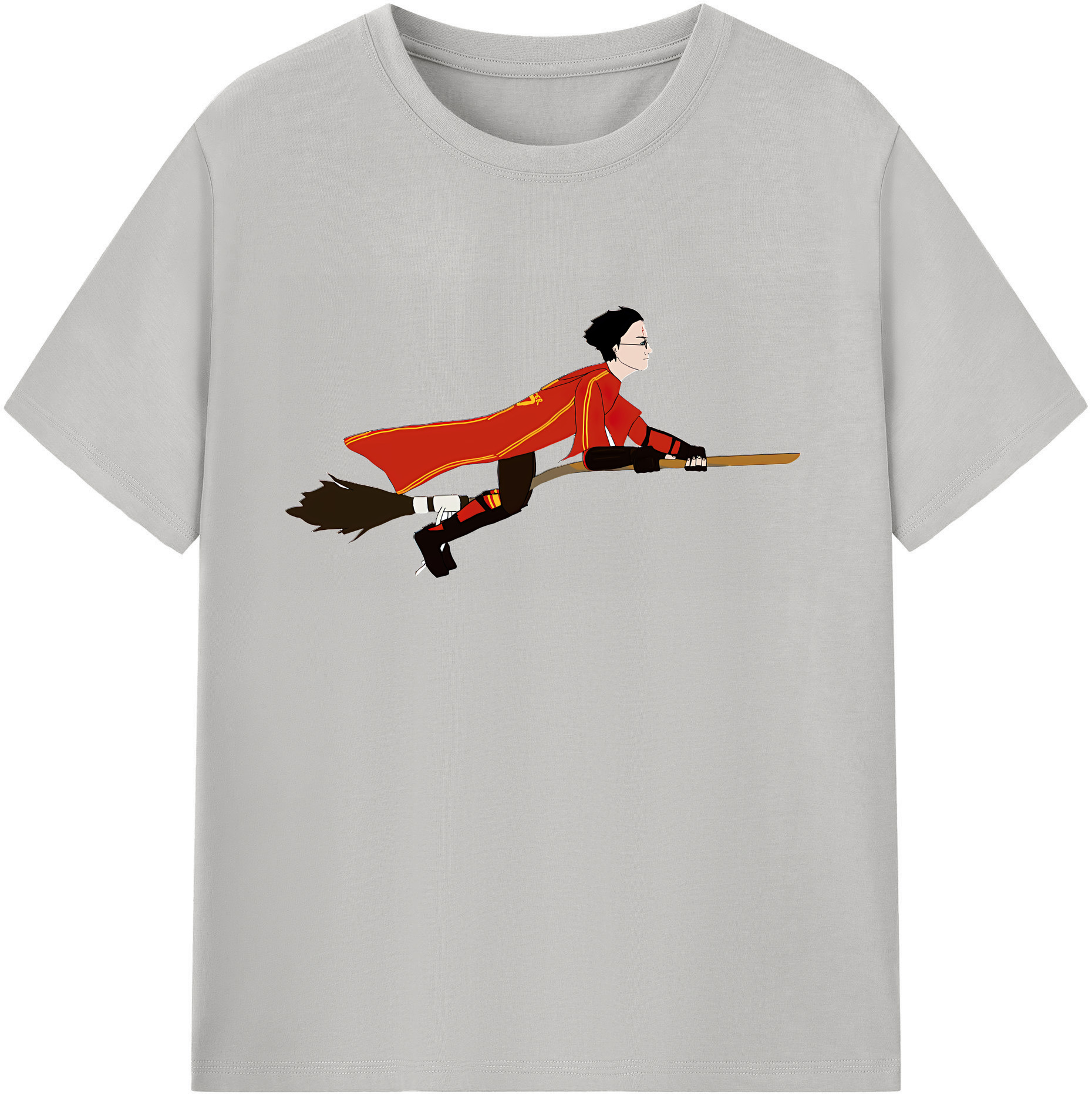 （画像用） Harry Potter ハリー・ポッターシリーズ 綿100％半袖Tシャツ（フロントプリント）