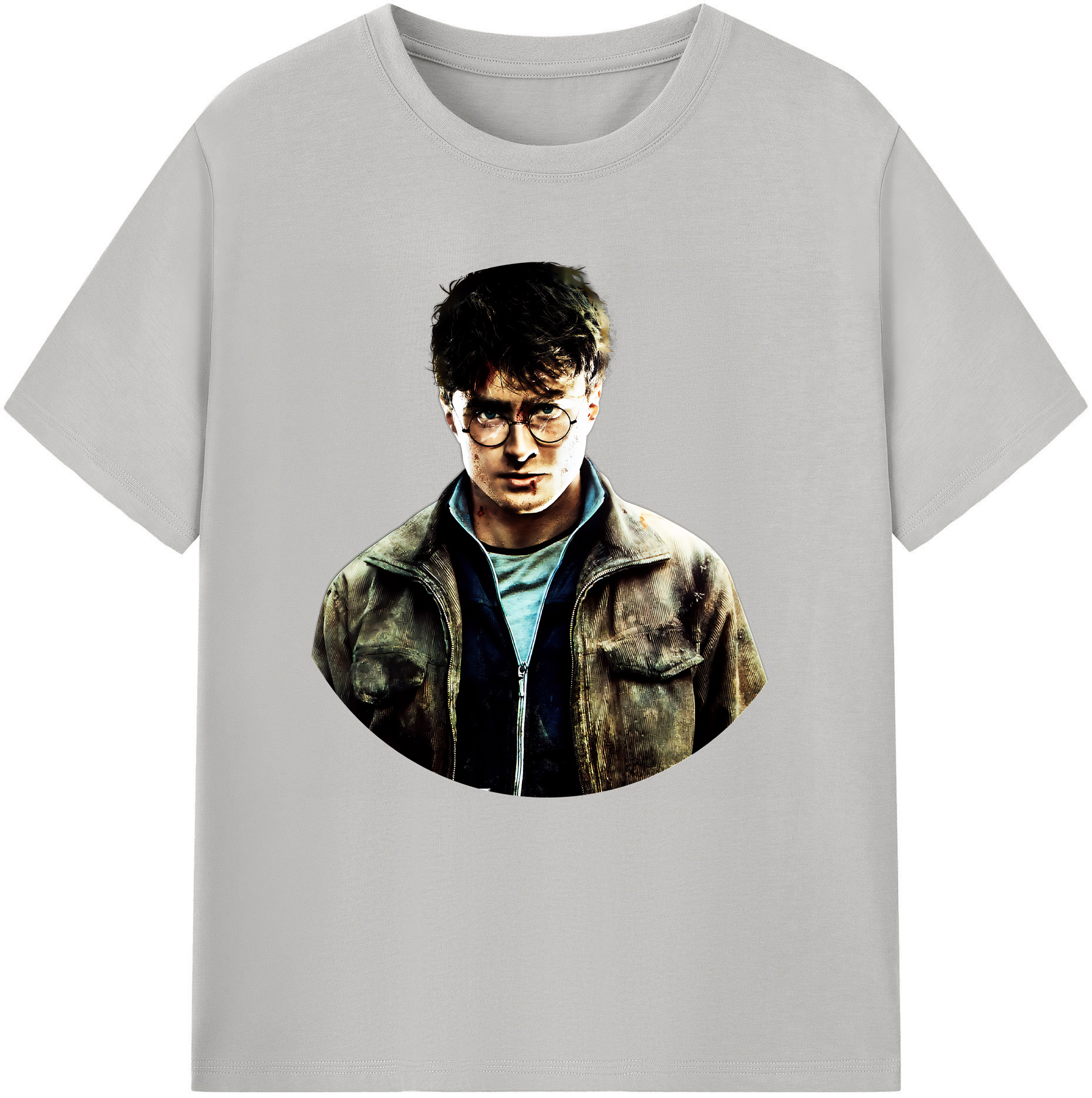 （画像用） Harry Potter ハリー・ポッターシリーズ 綿100％半袖Tシャツ（フロントプリント）