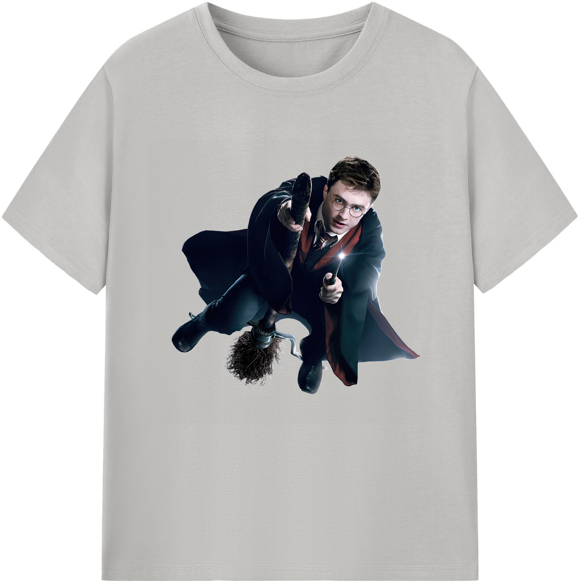 （画像用） Harry Potter ハリー・ポッターシリーズ 綿100％半袖Tシャツ（フロントプリント）