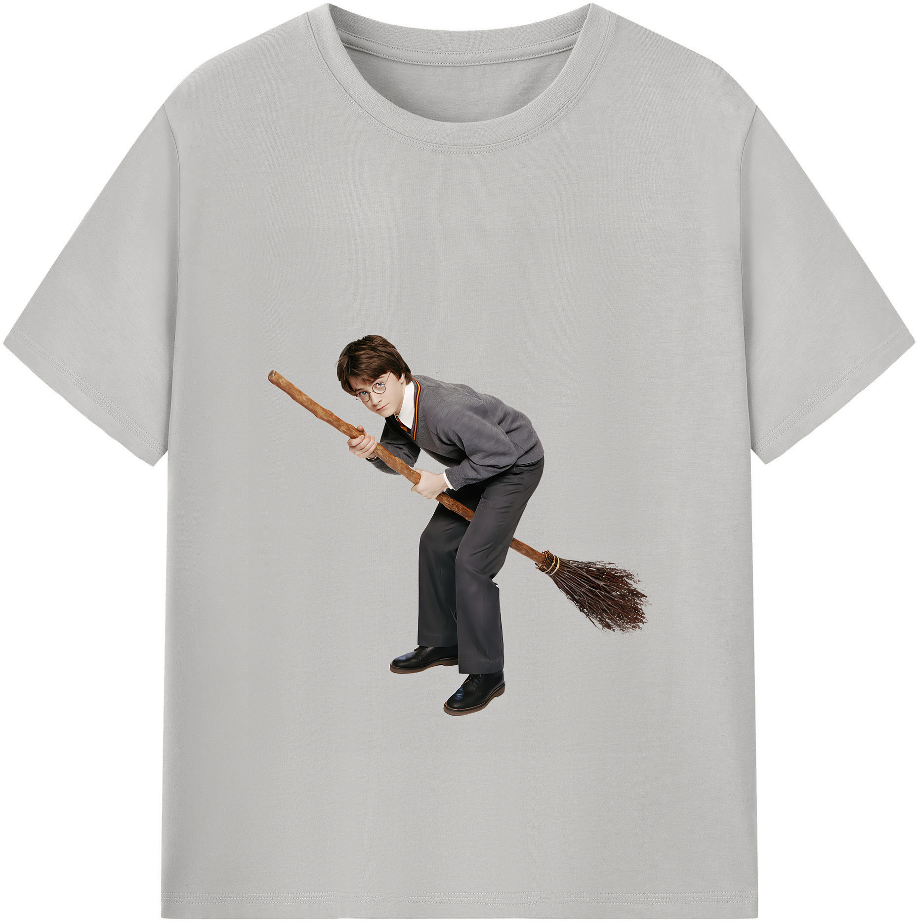 （画像用） Harry Potter ハリー・ポッターシリーズ 綿100％半袖Tシャツ（フロントプリント）