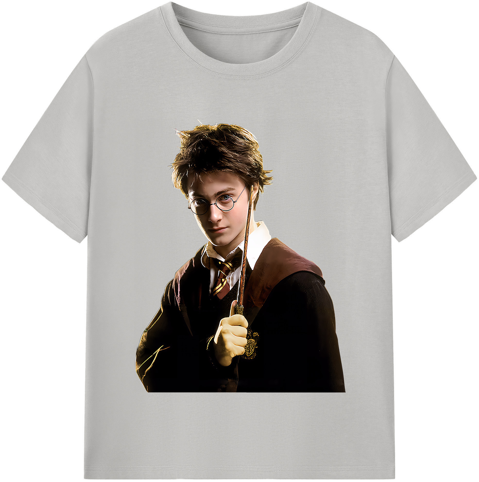 （画像用） Harry Potter ハリー・ポッターシリーズ 綿100％半袖Tシャツ（フロントプリント）