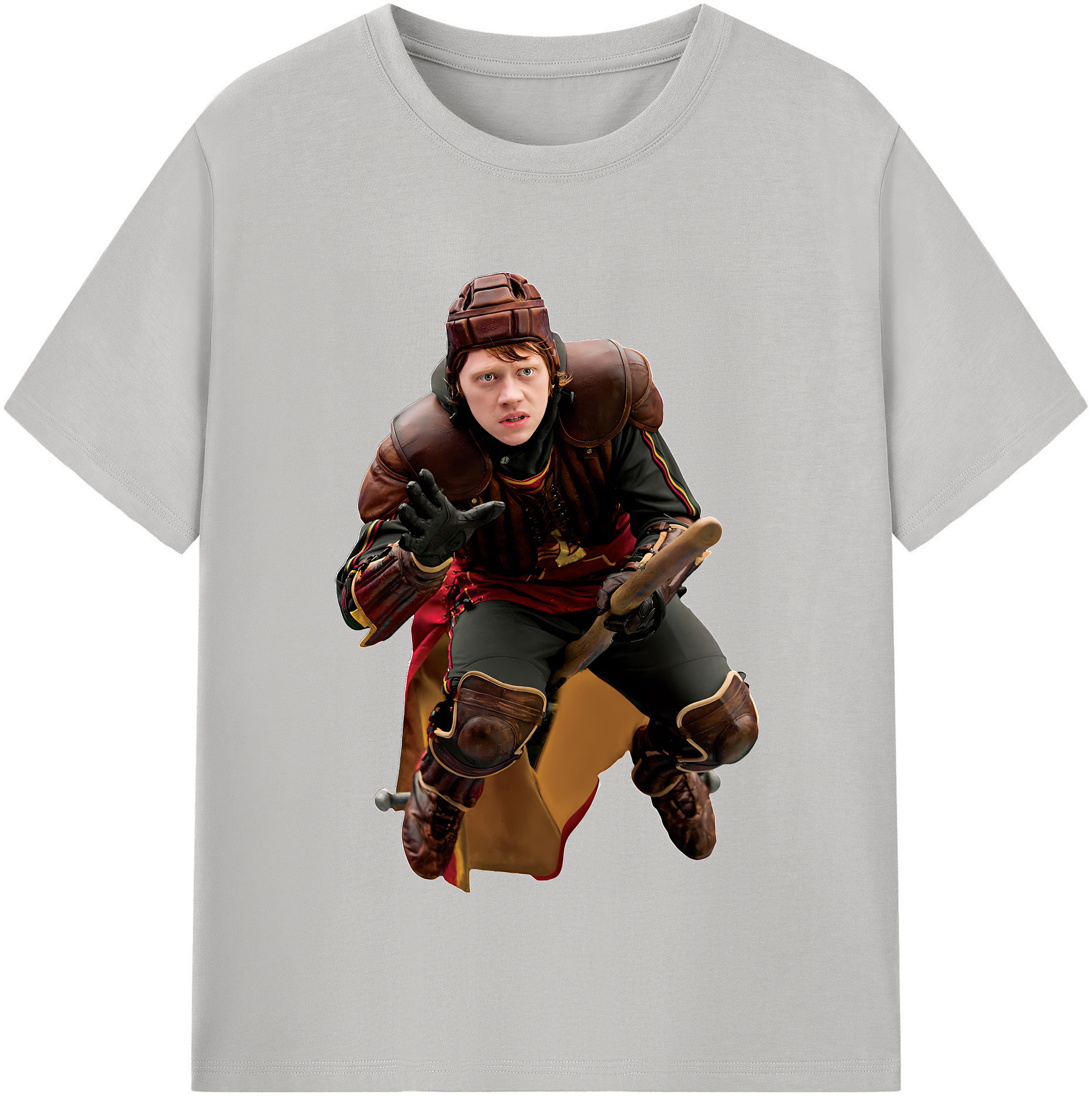 （画像用） Harry Potter ハリー・ポッターシリーズ 綿100％半袖Tシャツ（フロントプリント）
