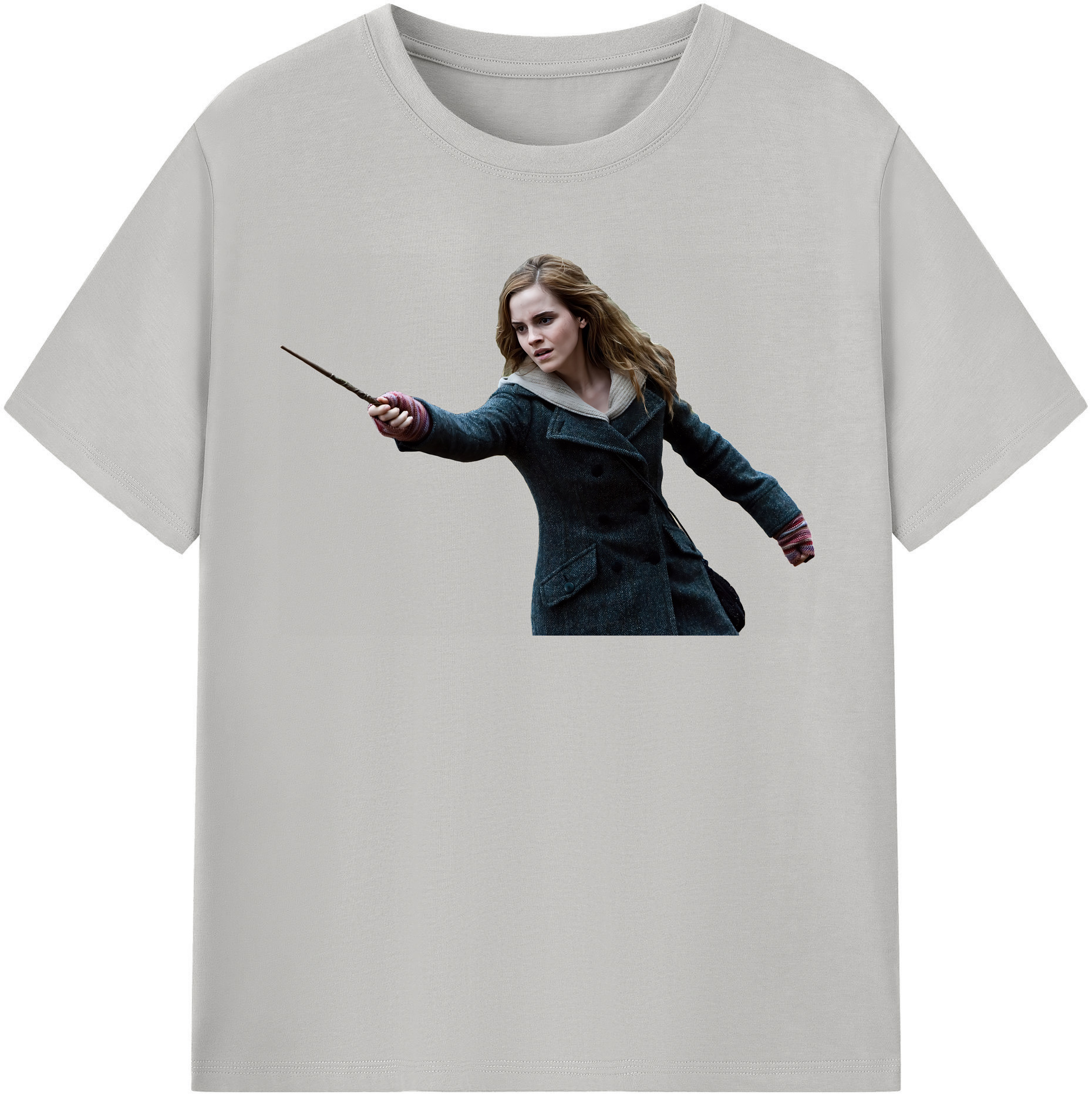 （画像用） Harry Potter ハリー・ポッターシリーズ 綿100％半袖Tシャツ（フロントプリント）