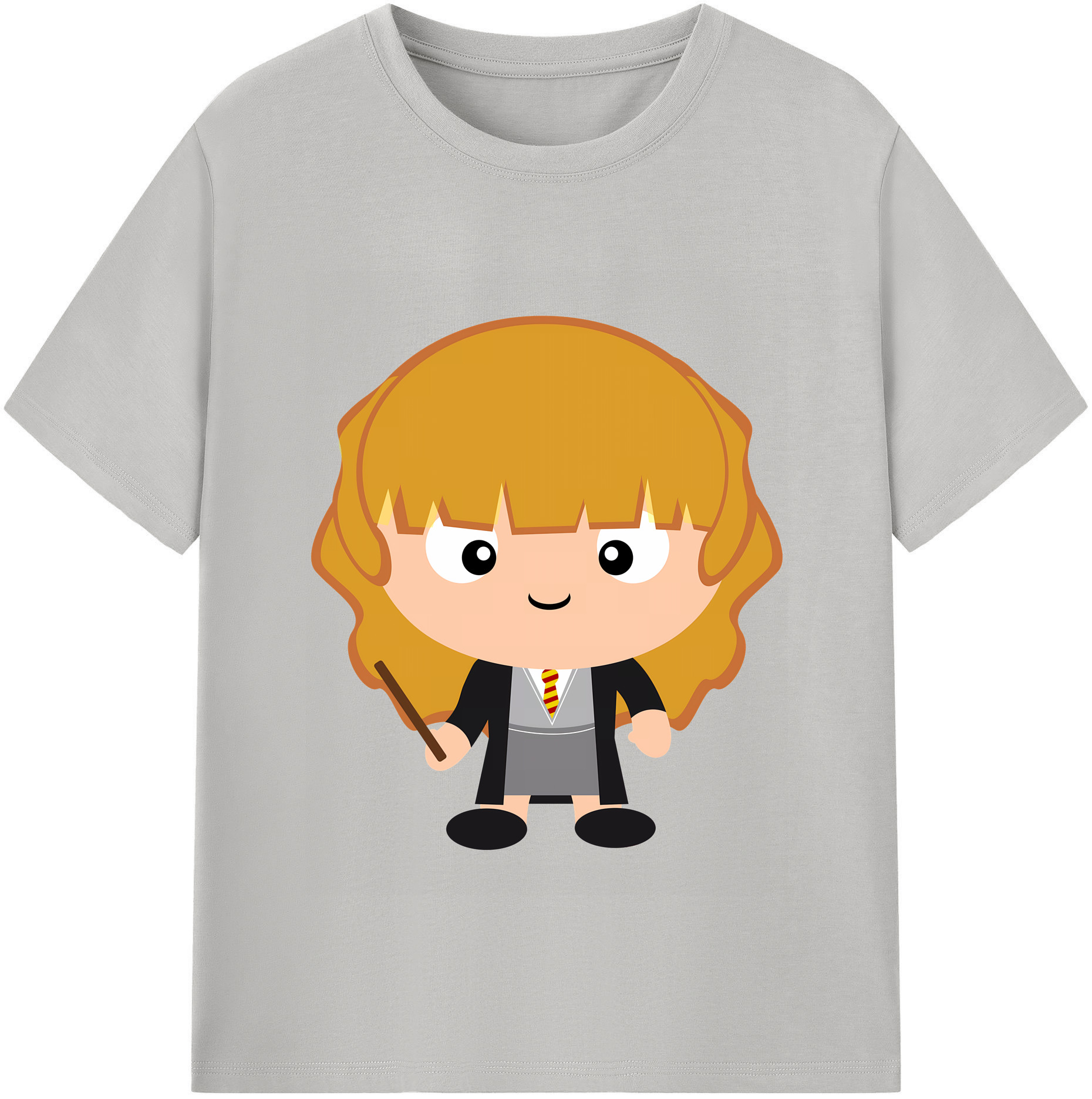 （画像用） Harry Potter ハリー・ポッターシリーズ 綿100％半袖Tシャツ（フロントプリント）