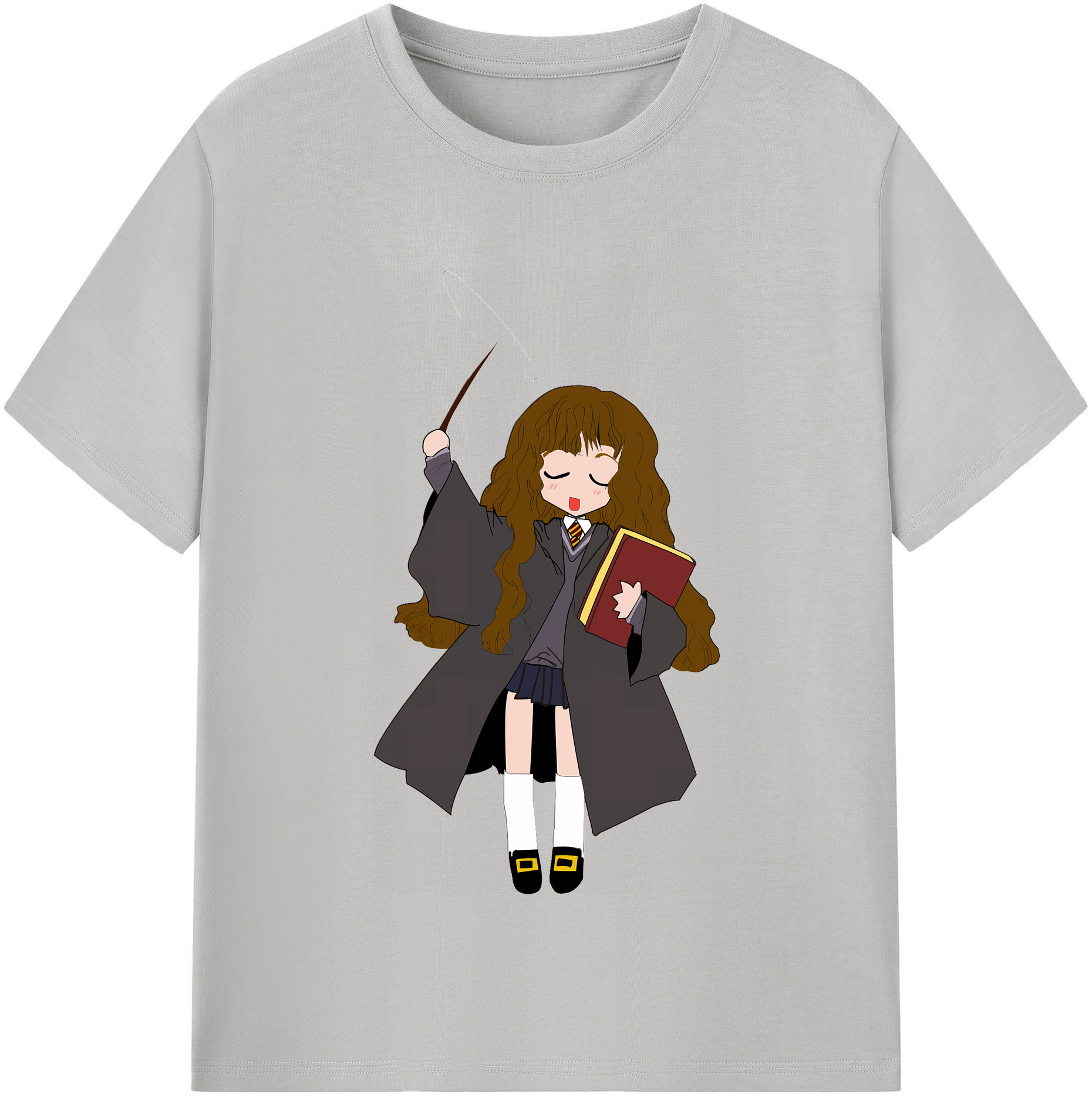 （画像用） Harry Potter ハリー・ポッターシリーズ 綿100％半袖Tシャツ（フロントプリント）