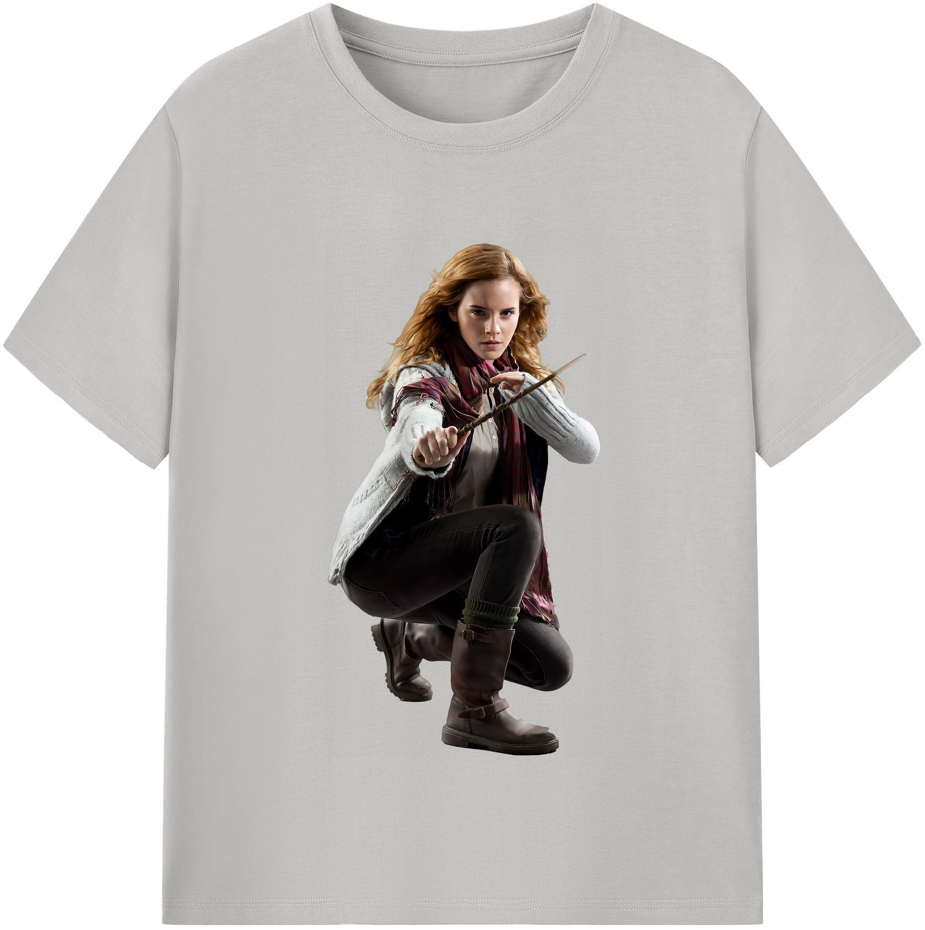 （画像用） Harry Potter ハリー・ポッターシリーズ 綿100％半袖Tシャツ（フロントプリント）