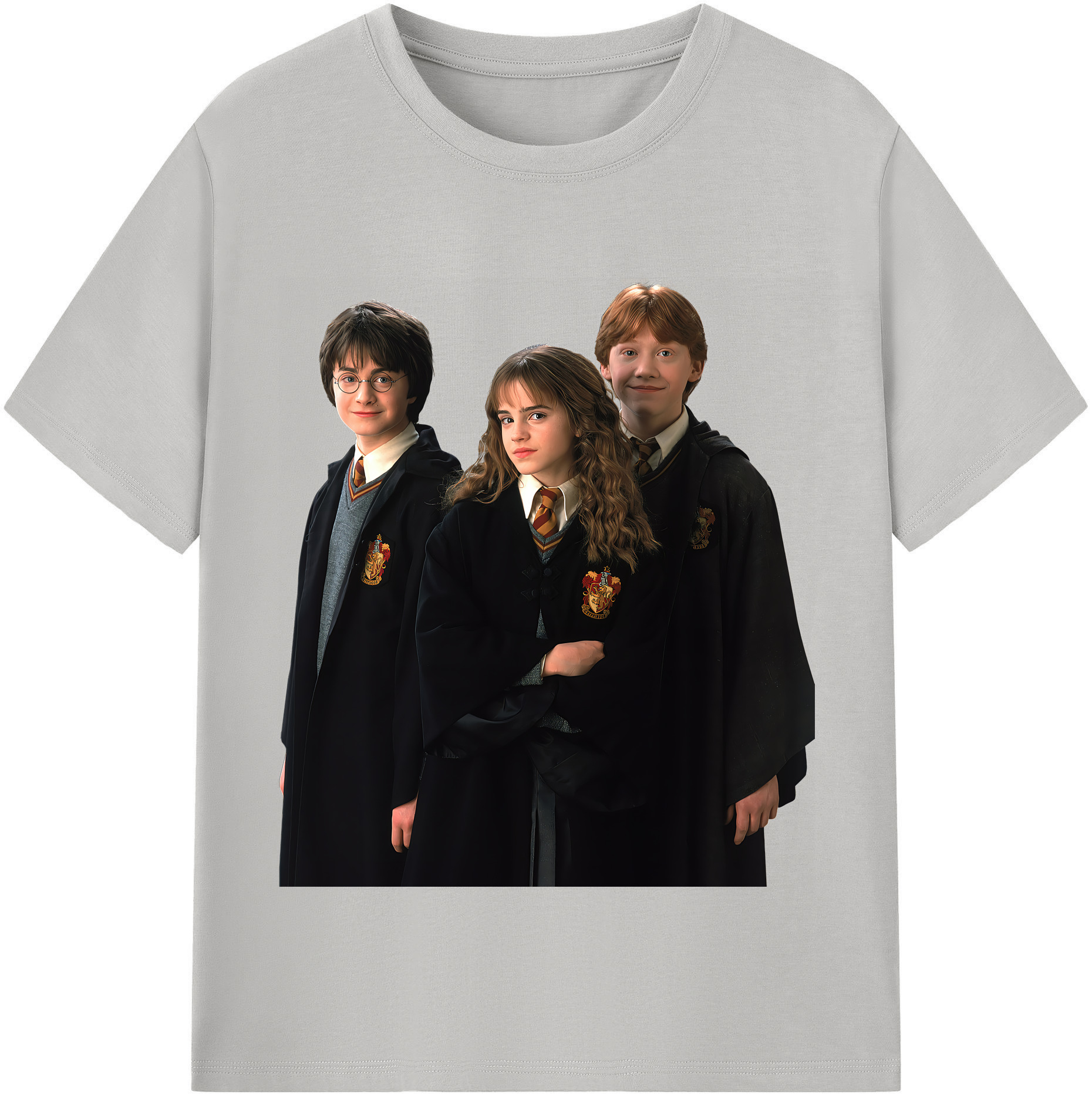 （画像用） Harry Potter ハリー・ポッターシリーズ 綿100％半袖Tシャツ（フロントプリント）