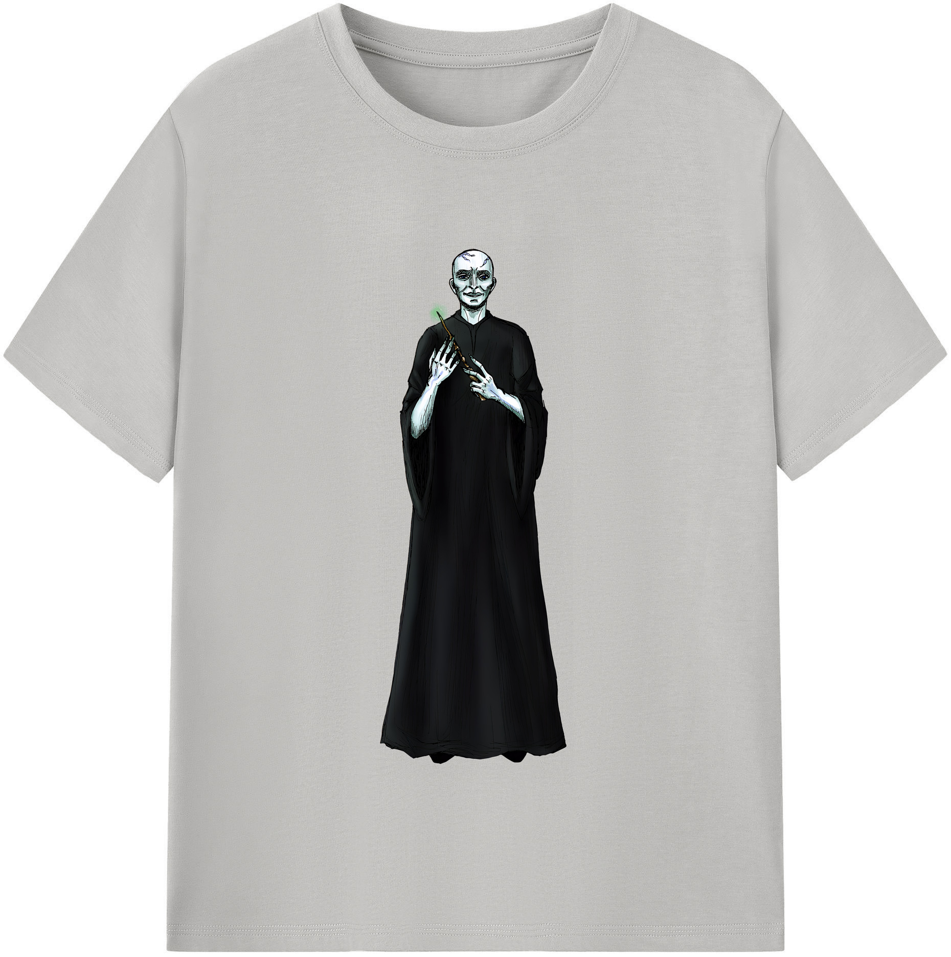 （画像用） Harry Potter ハリー・ポッターシリーズ 綿100％半袖Tシャツ（フロントプリント）