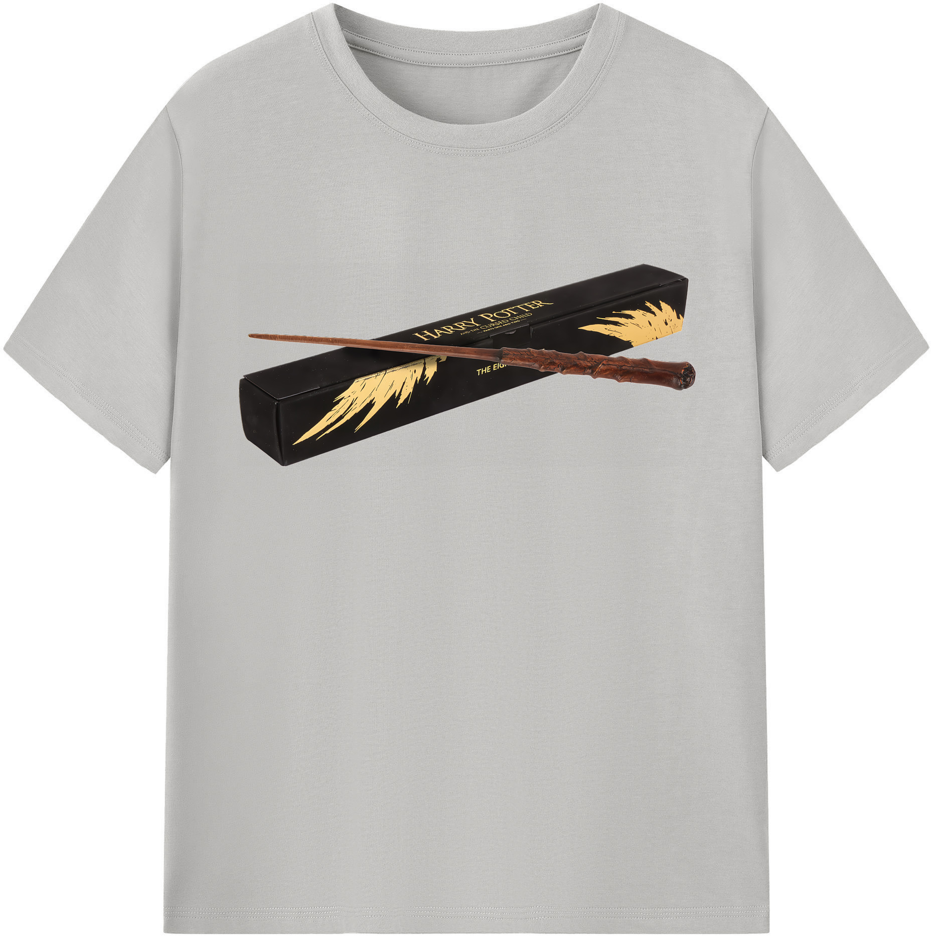 （画像用） Harry Potter ハリー・ポッターシリーズ 綿100％半袖Tシャツ（フロントプリント）