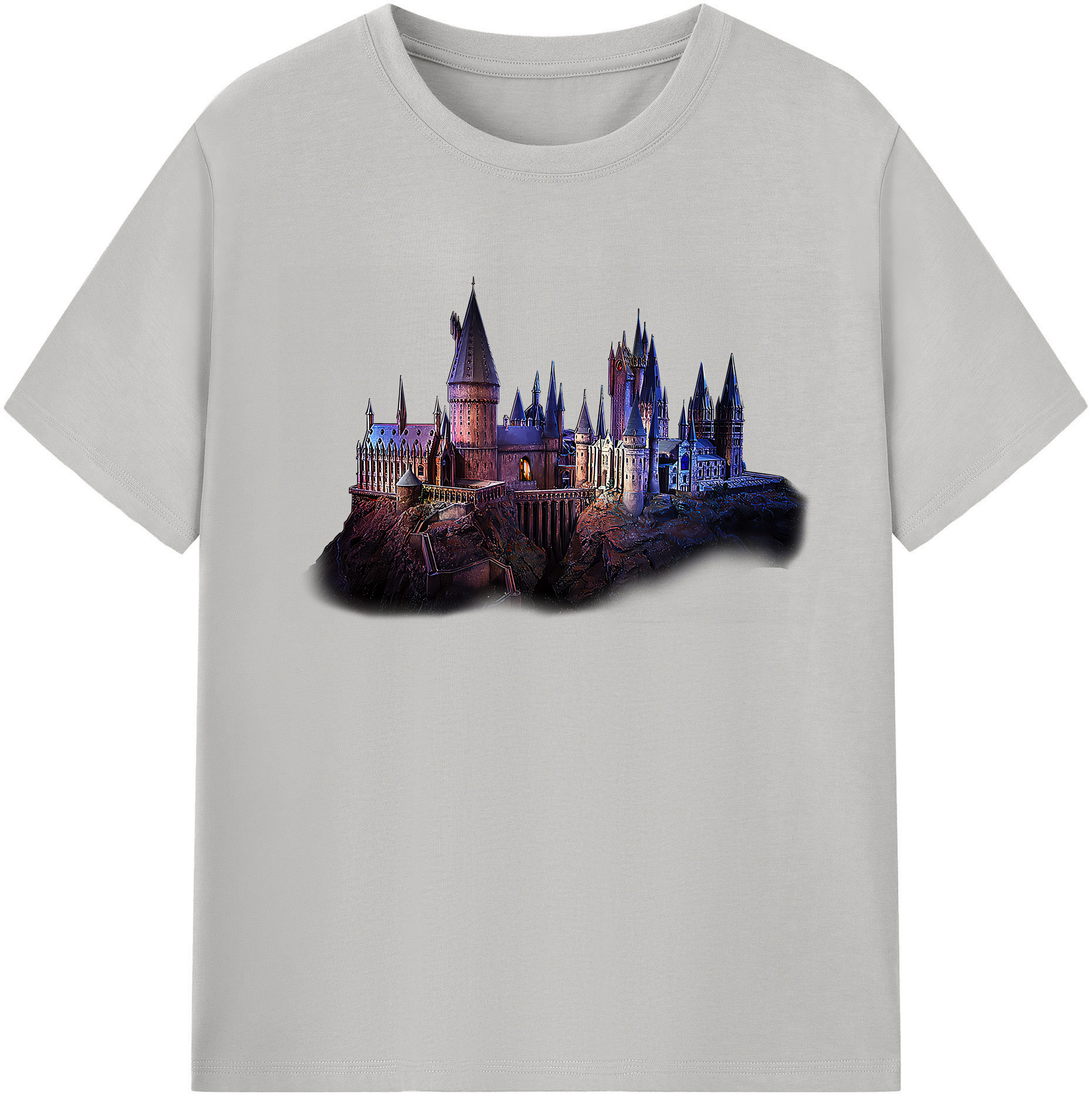 （画像用） Harry Potter ハリー・ポッターシリーズ 綿100％半袖Tシャツ（フロントプリント）