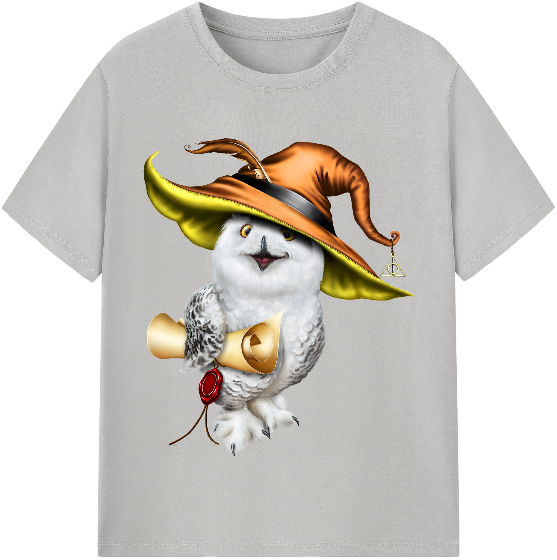 （画像用） Harry Potter ハリー・ポッターシリーズ 綿100％半袖Tシャツ（フロントプリント）