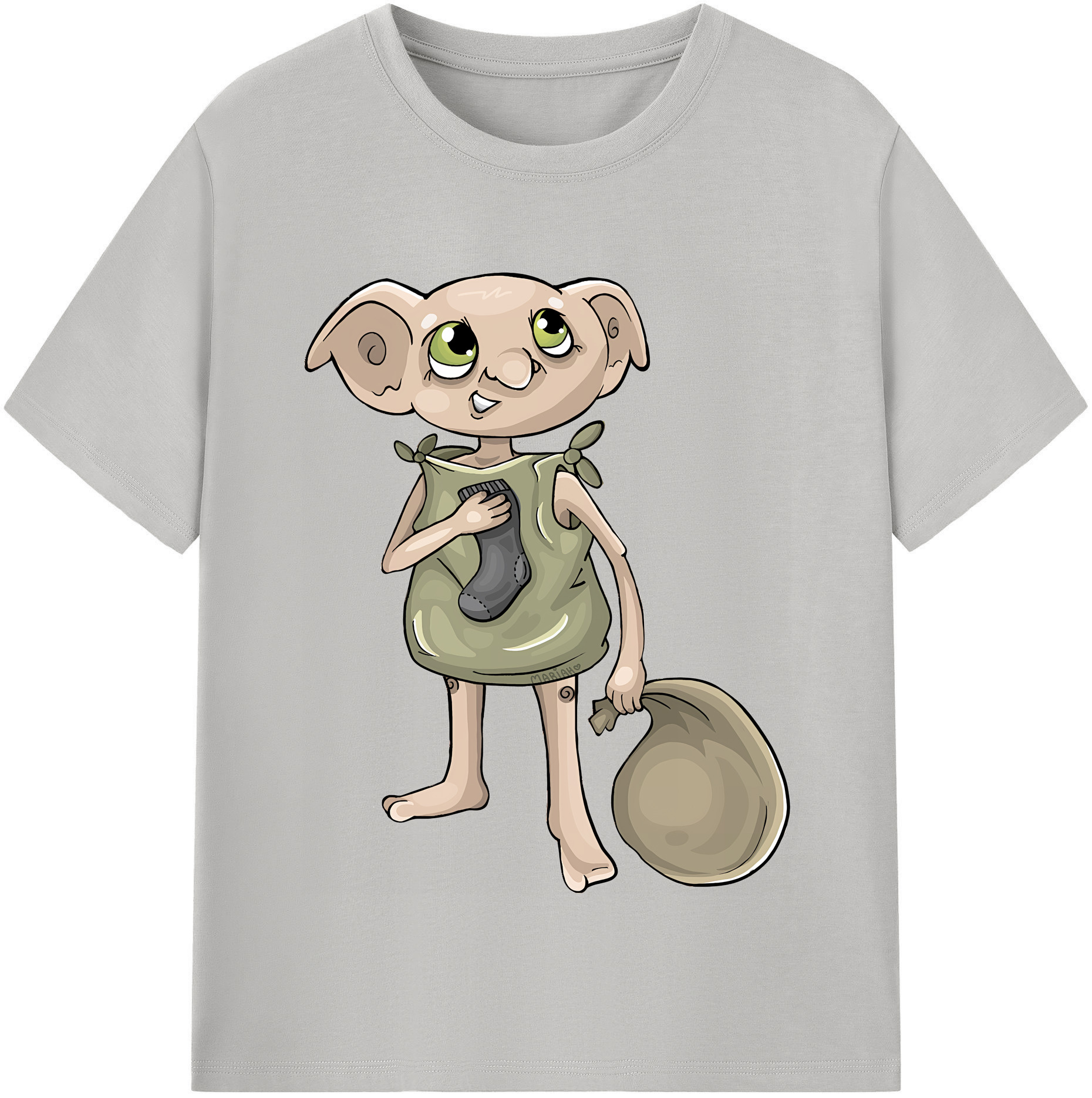 （画像用） Harry Potter ハリー・ポッターシリーズ 綿100％半袖Tシャツ（フロントプリント）