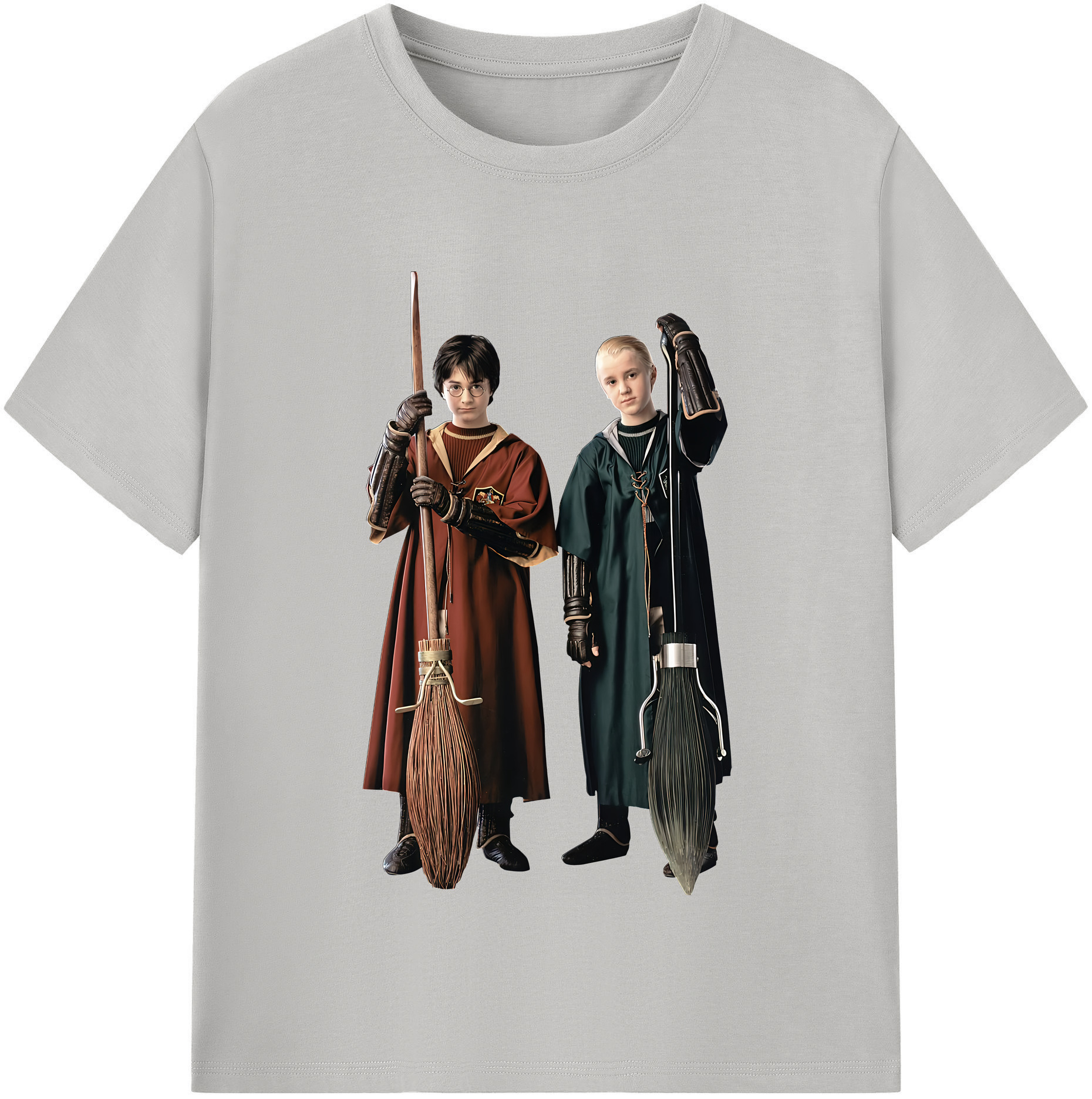 （画像用） Harry Potter ハリー・ポッターシリーズ 綿100％半袖Tシャツ（フロントプリント）