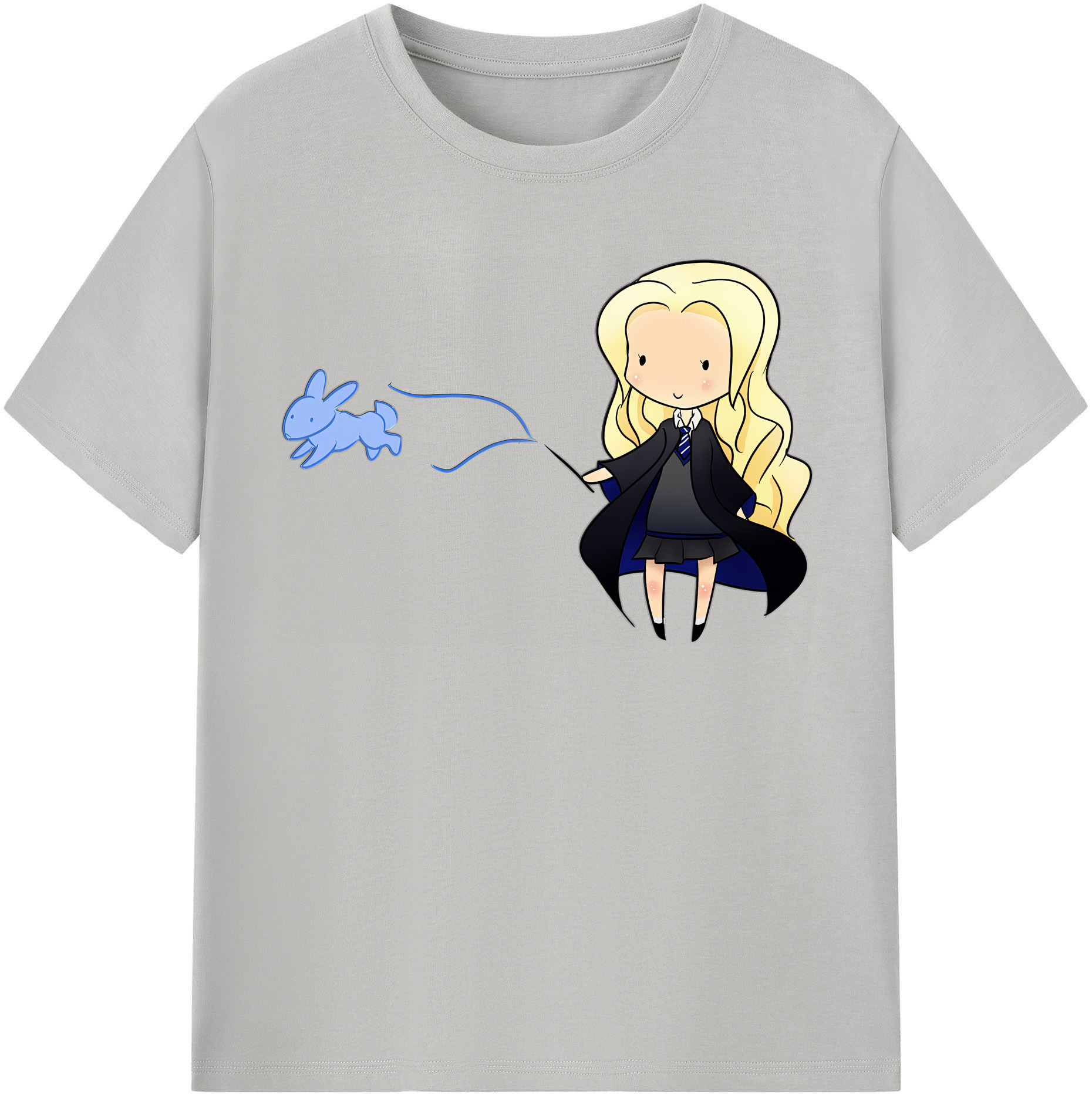 （画像用） Harry Potter ハリー・ポッターシリーズ 綿100％半袖Tシャツ（フロントプリント）