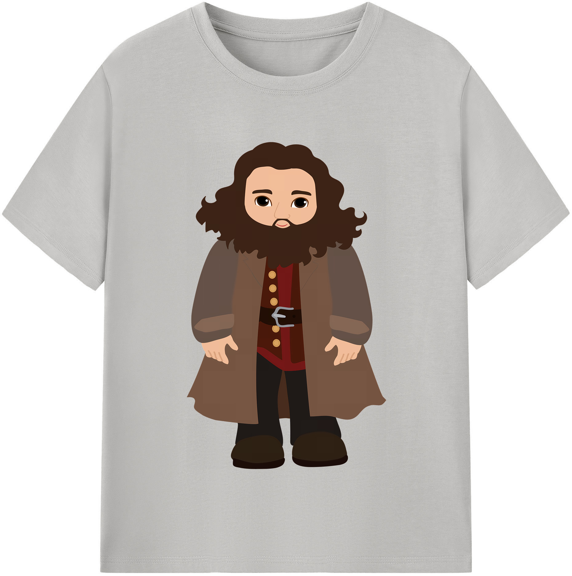 （画像用） Harry Potter ハリー・ポッターシリーズ 綿100％半袖Tシャツ（フロントプリント）