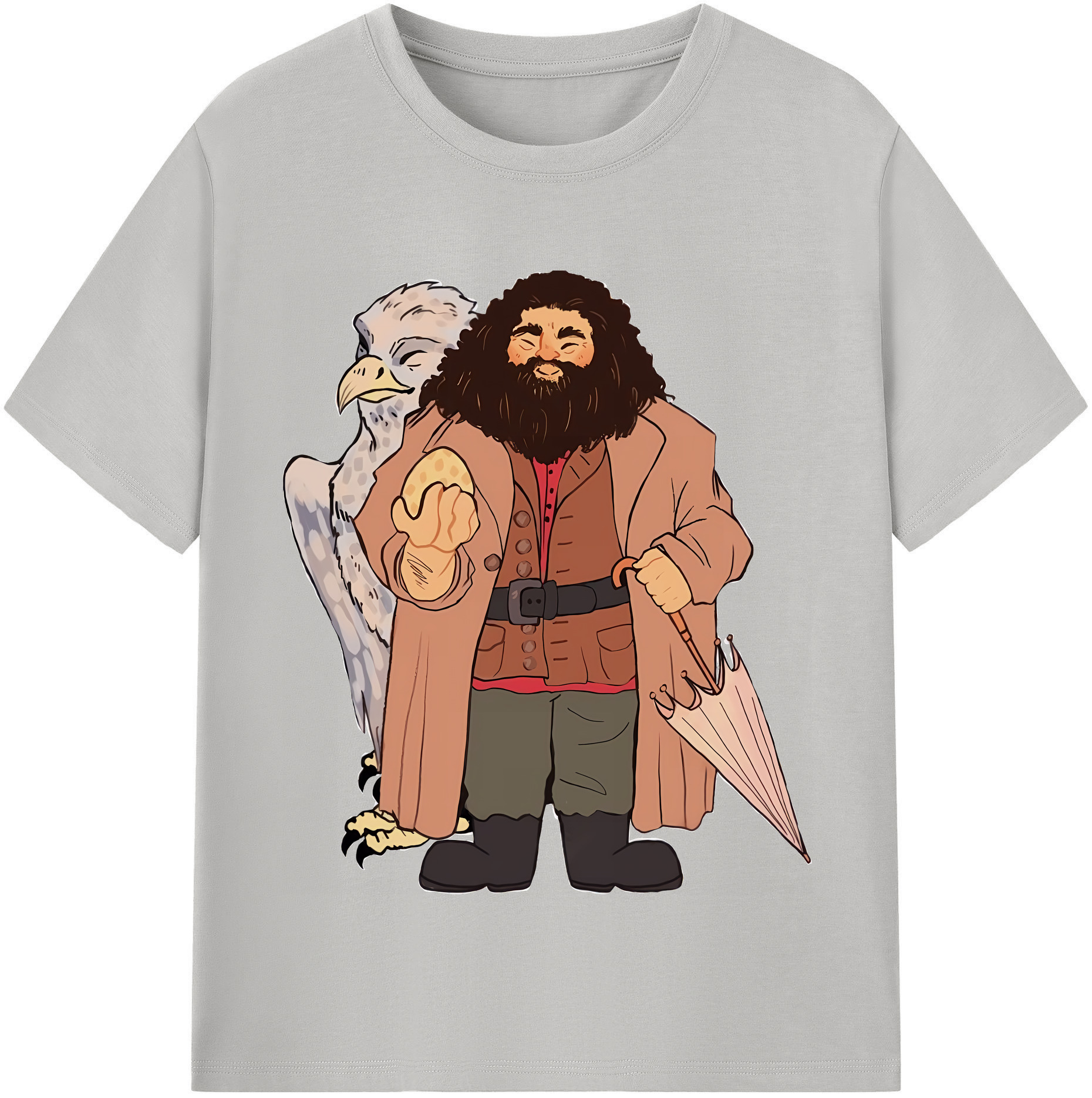 （画像用） Harry Potter ハリー・ポッターシリーズ 綿100％半袖Tシャツ（フロントプリント）