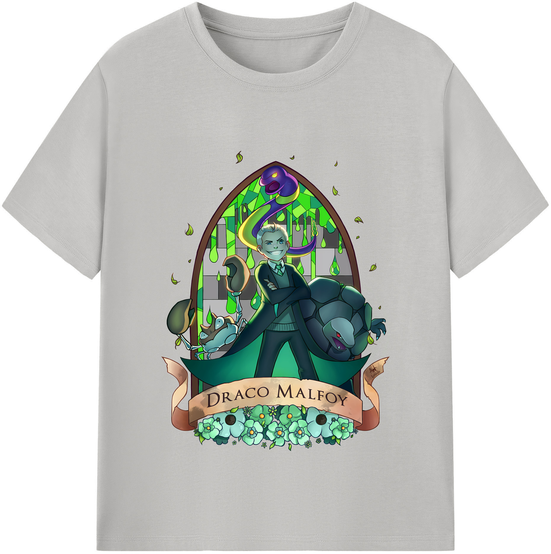 （画像用） Harry Potter ハリー・ポッターシリーズ 綿100％半袖Tシャツ（フロントプリント）