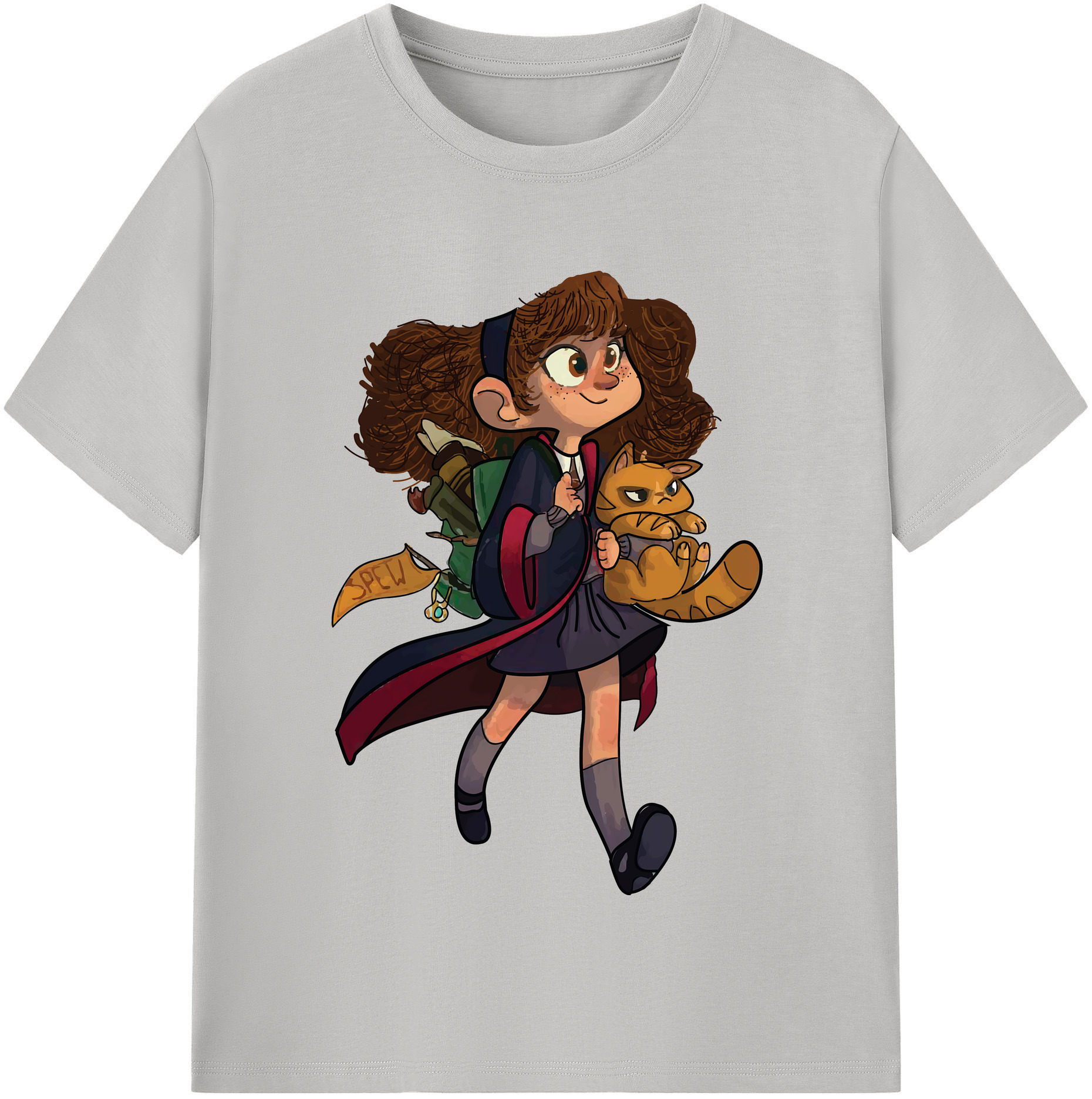 （画像用） Harry Potter ハリー・ポッターシリーズ 綿100％半袖Tシャツ（フロントプリント）