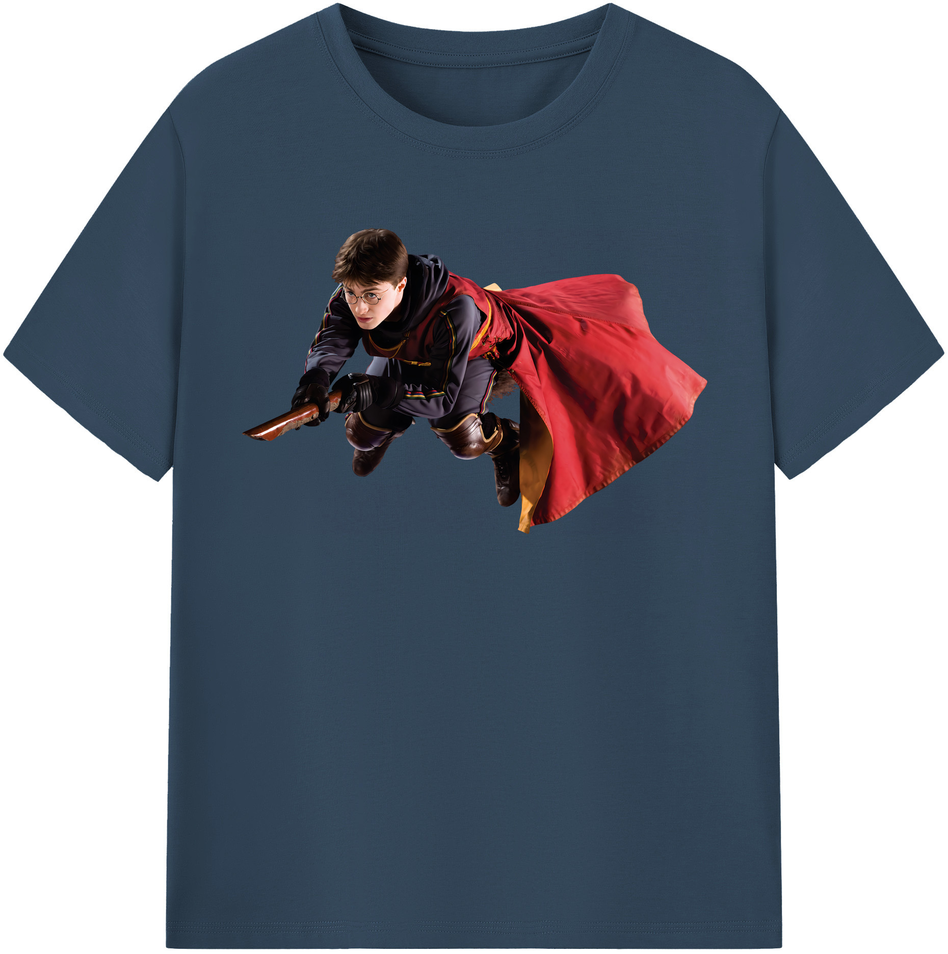 （画像用） Harry Potter ハリー・ポッターシリーズ 綿100％半袖Tシャツ（フロントプリント）