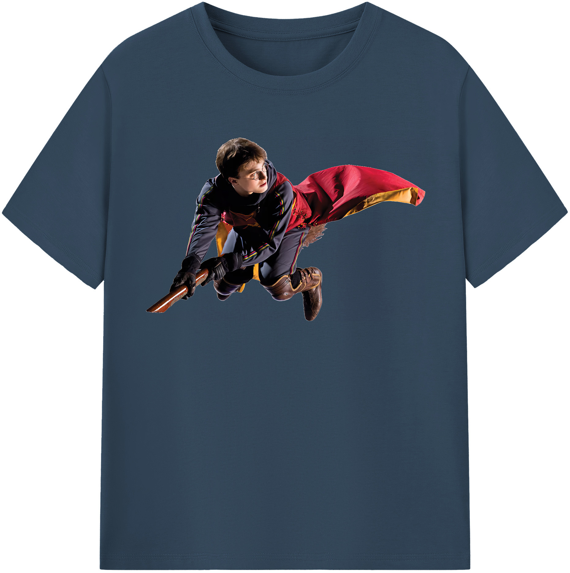 （画像用） Harry Potter ハリー・ポッターシリーズ 綿100％半袖Tシャツ（フロントプリント）