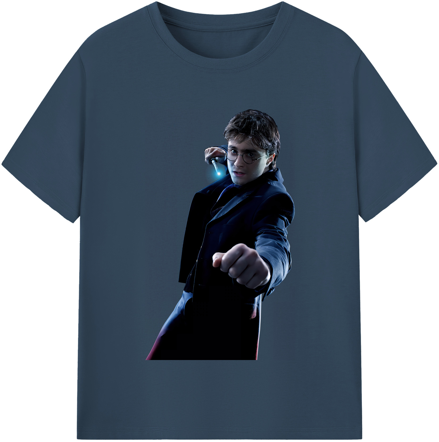 （画像用） Harry Potter ハリー・ポッターシリーズ 綿100％半袖Tシャツ（フロントプリント）