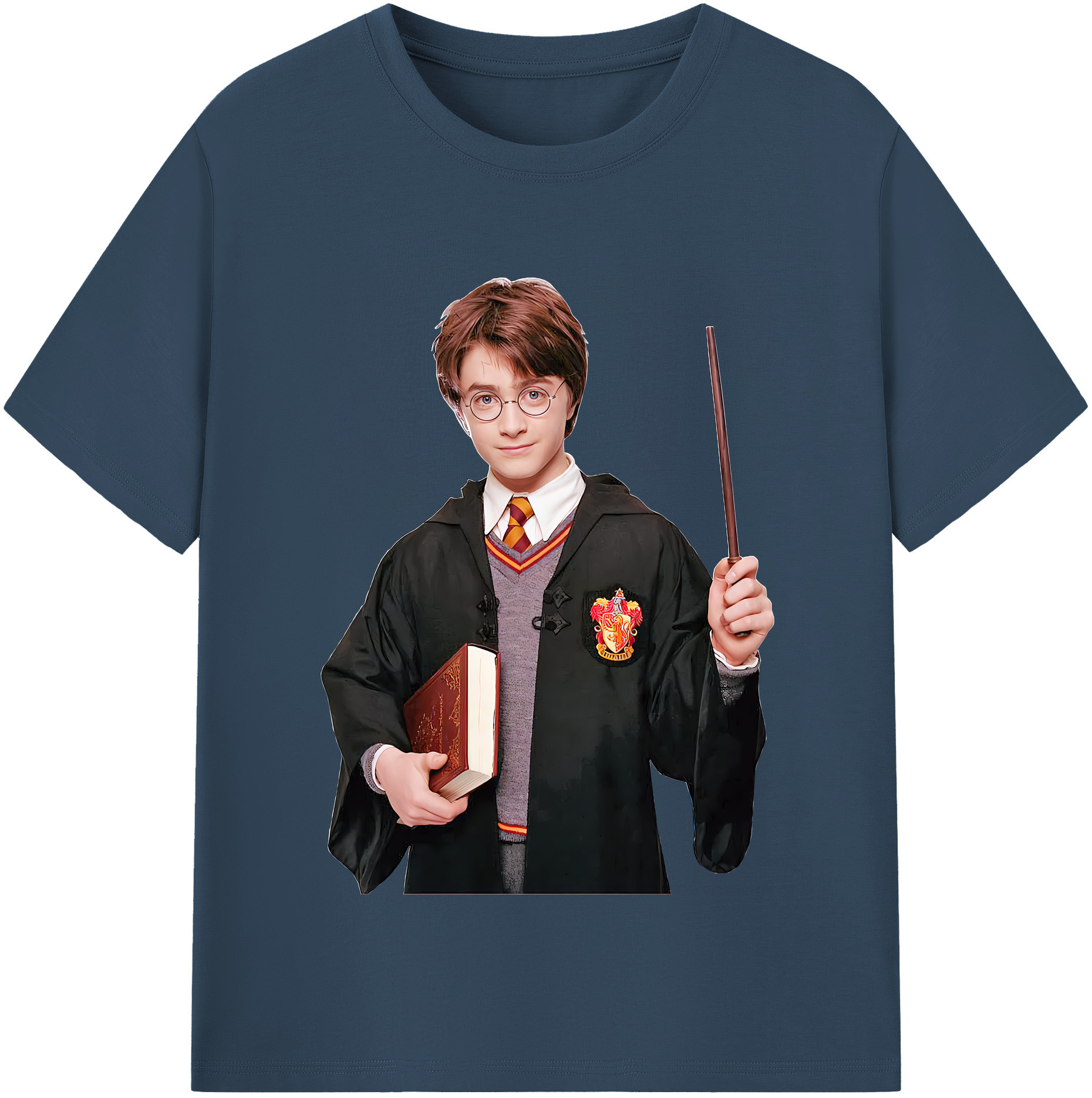 （画像用） Harry Potter ハリー・ポッターシリーズ 綿100％半袖Tシャツ（フロントプリント）