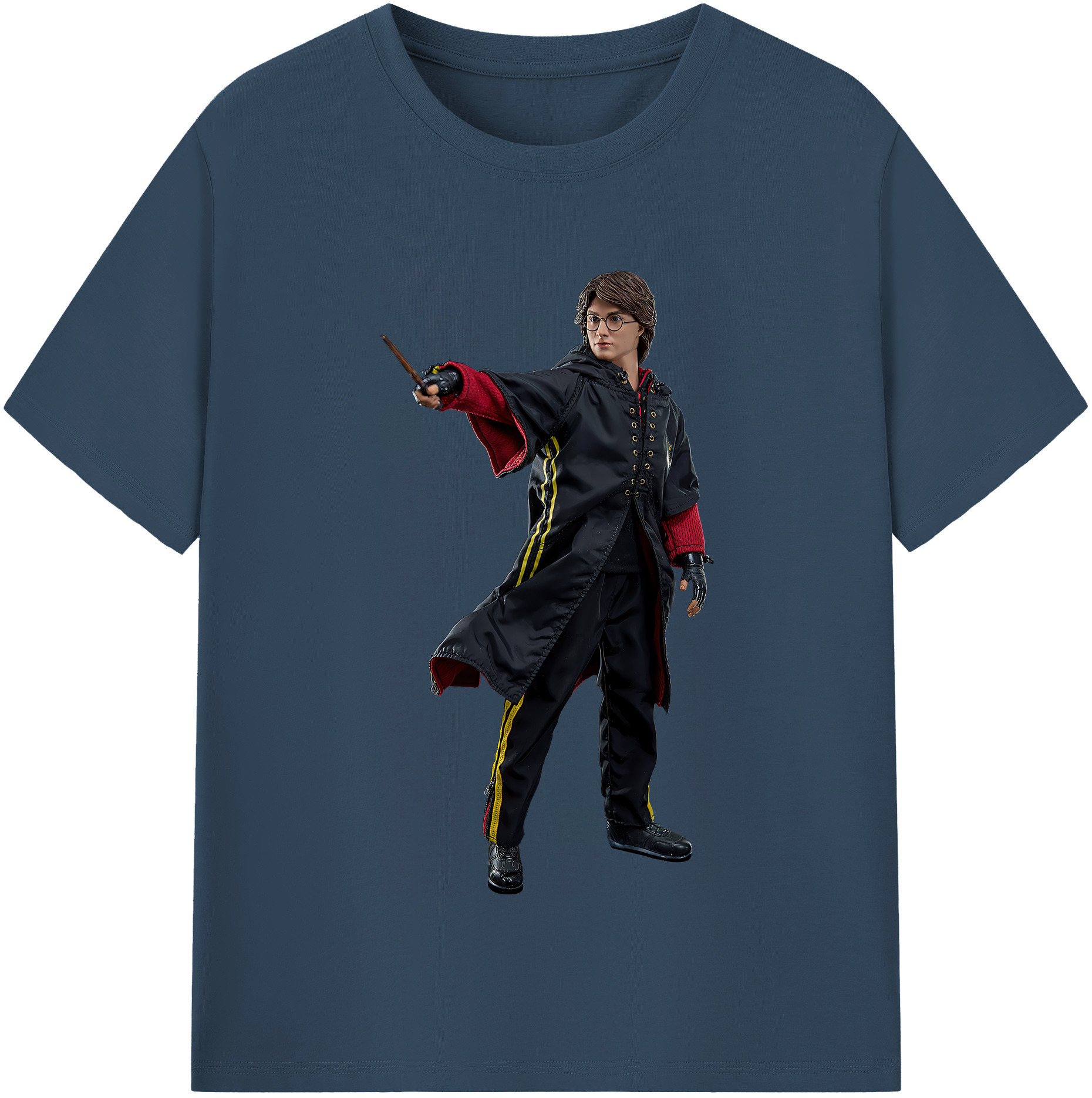 （画像用） Harry Potter ハリー・ポッターシリーズ 綿100％半袖Tシャツ（フロントプリント）
