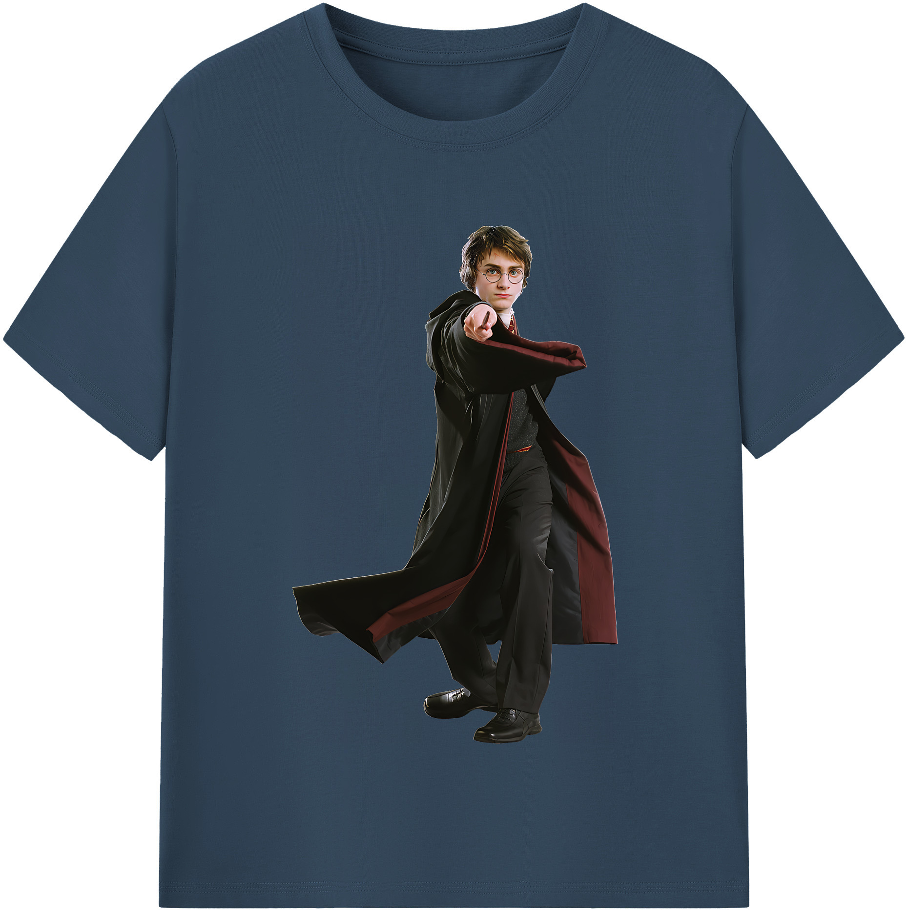 （画像用） Harry Potter ハリー・ポッターシリーズ 綿100％半袖Tシャツ（フロントプリント）