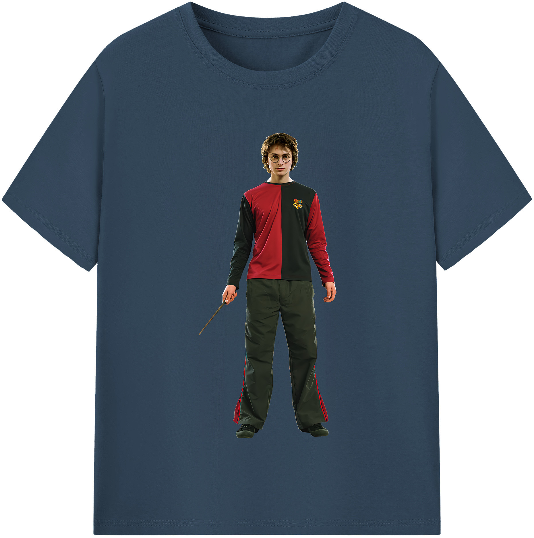 （画像用） Harry Potter ハリー・ポッターシリーズ 綿100％半袖Tシャツ（フロントプリント）
