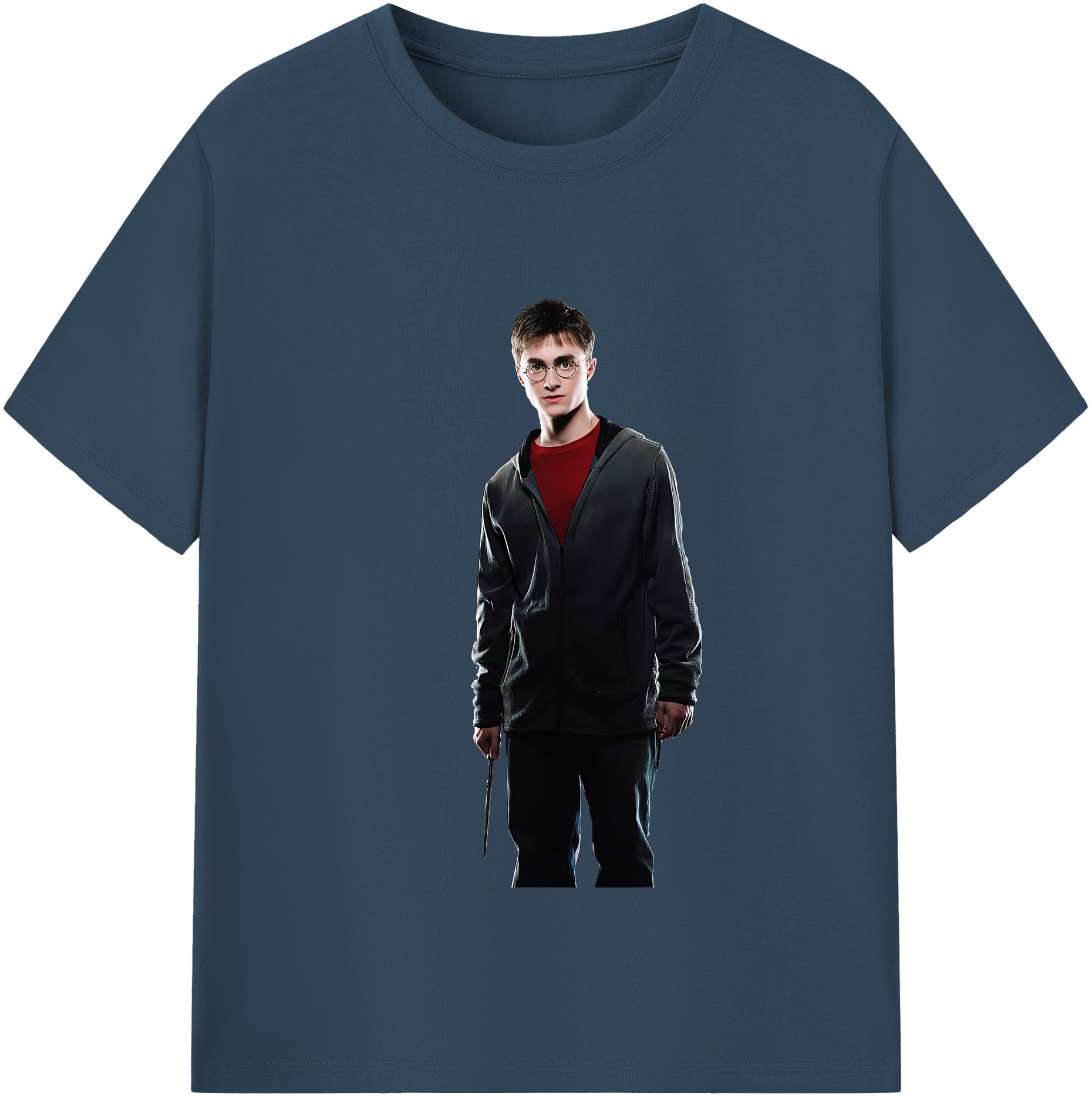 （画像用） Harry Potter ハリー・ポッターシリーズ 綿100％半袖Tシャツ（フロントプリント）