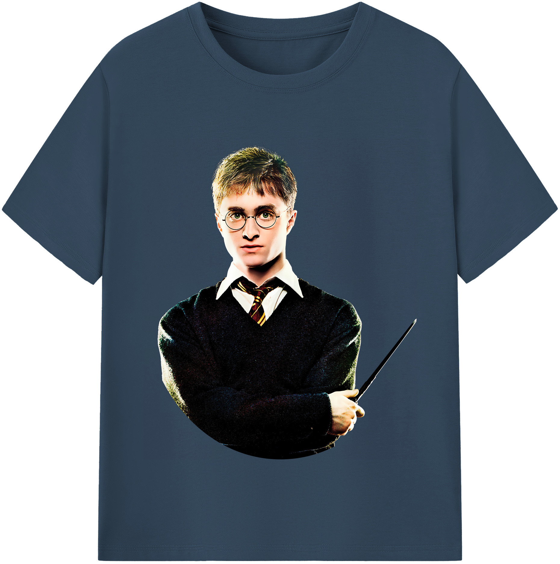 （画像用） Harry Potter ハリー・ポッターシリーズ 綿100％半袖Tシャツ（フロントプリント）