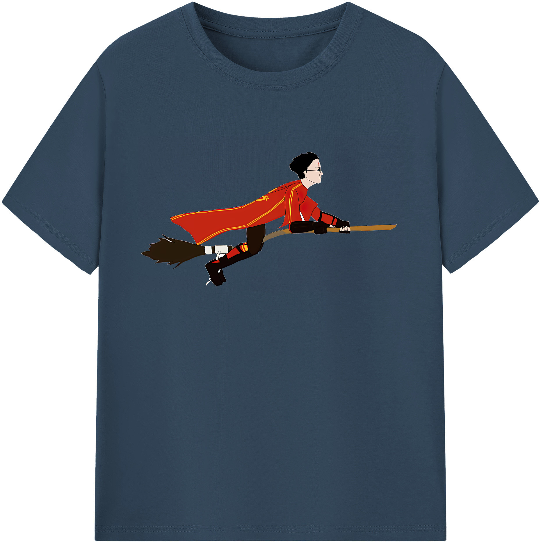 （画像用） Harry Potter ハリー・ポッターシリーズ 綿100％半袖Tシャツ（フロントプリント）