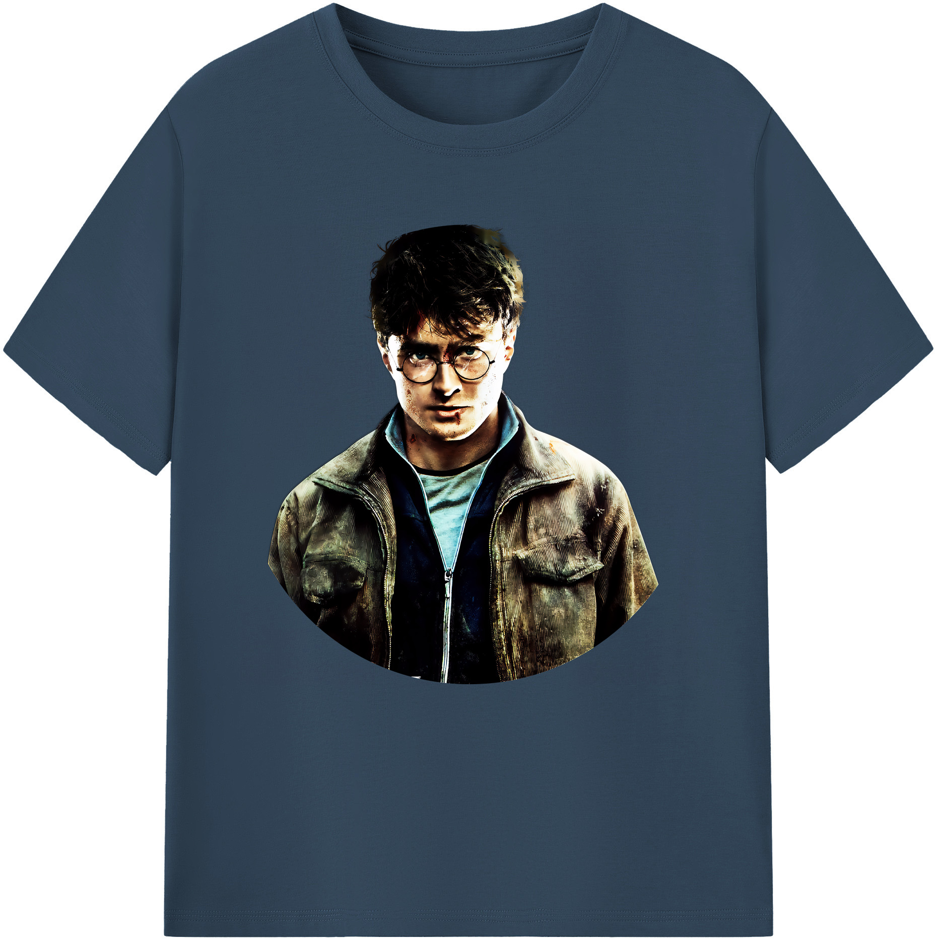 （画像用） Harry Potter ハリー・ポッターシリーズ 綿100％半袖Tシャツ（フロントプリント）