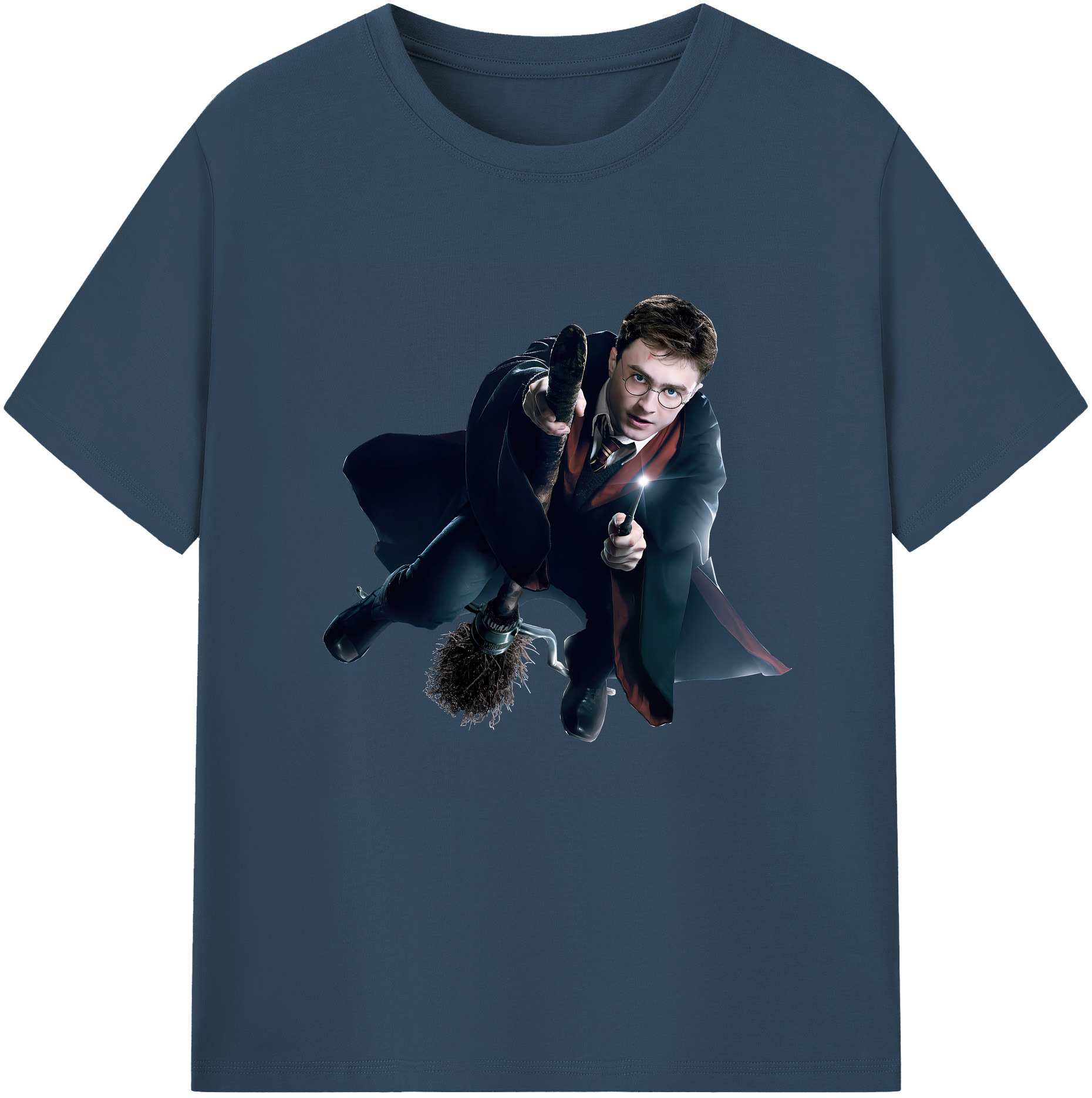 （画像用） Harry Potter ハリー・ポッターシリーズ 綿100％半袖Tシャツ（フロントプリント）