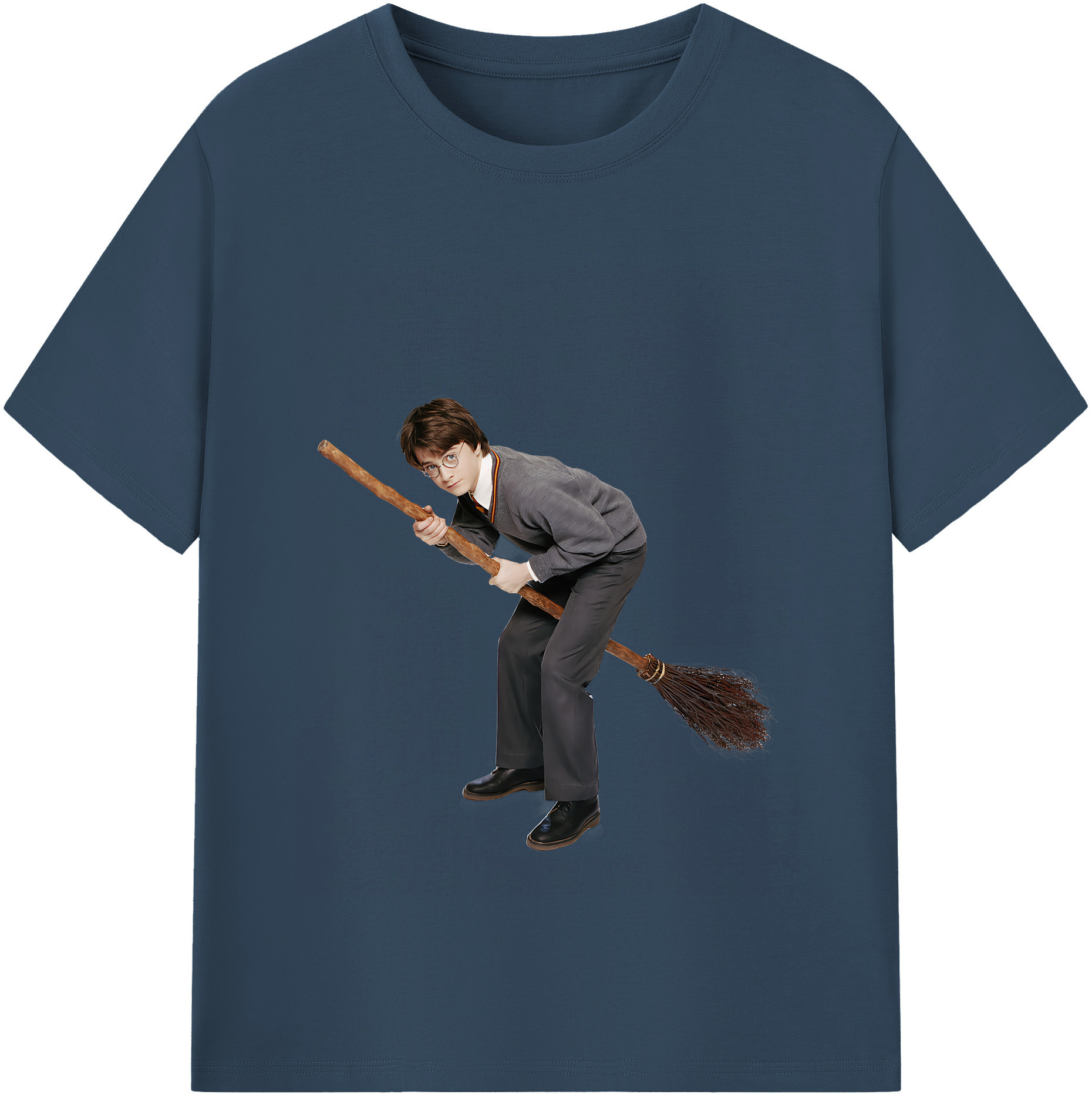 （画像用） Harry Potter ハリー・ポッターシリーズ 綿100％半袖Tシャツ（フロントプリント）