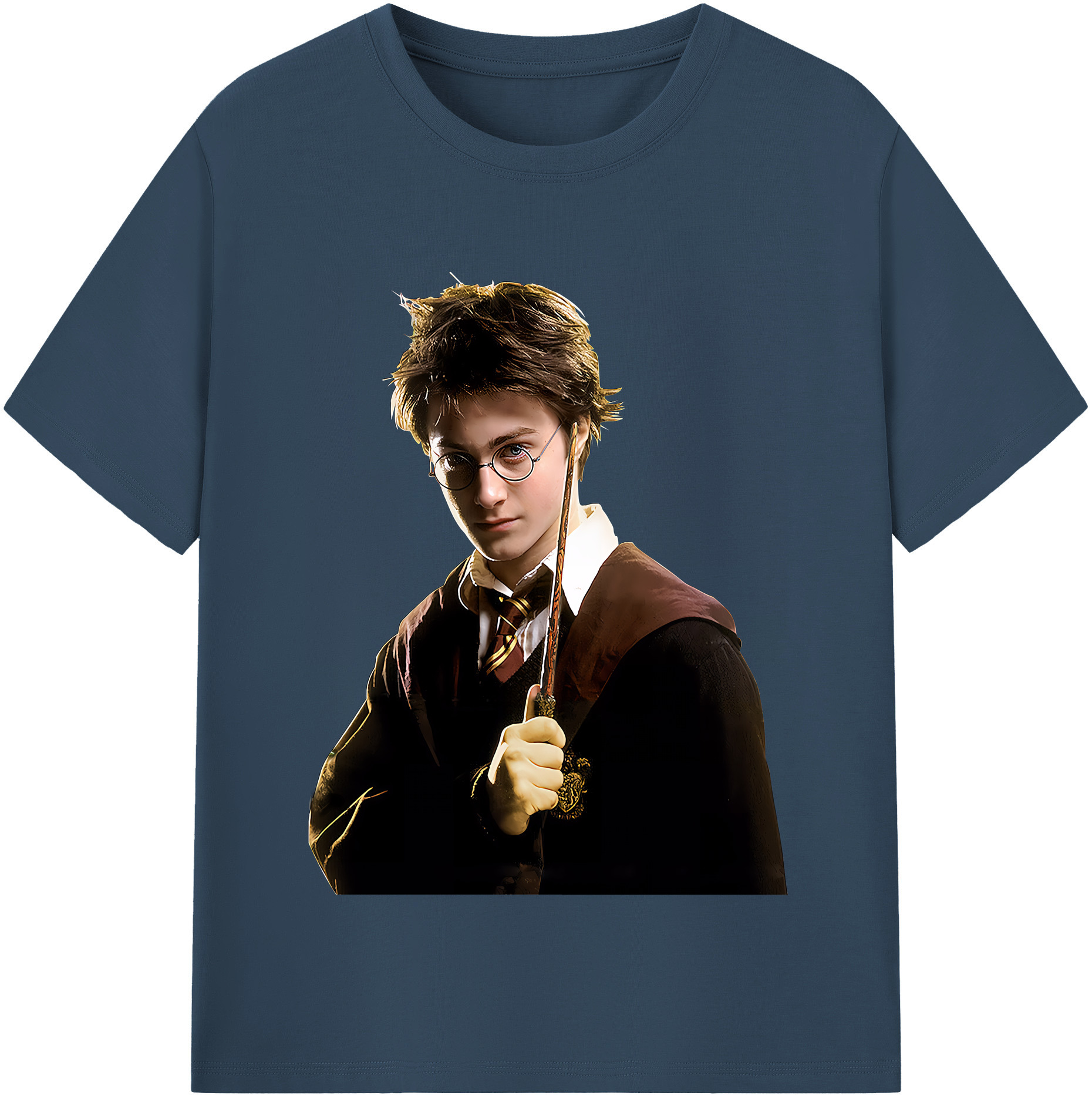 （画像用） Harry Potter ハリー・ポッターシリーズ 綿100％半袖Tシャツ（フロントプリント）
