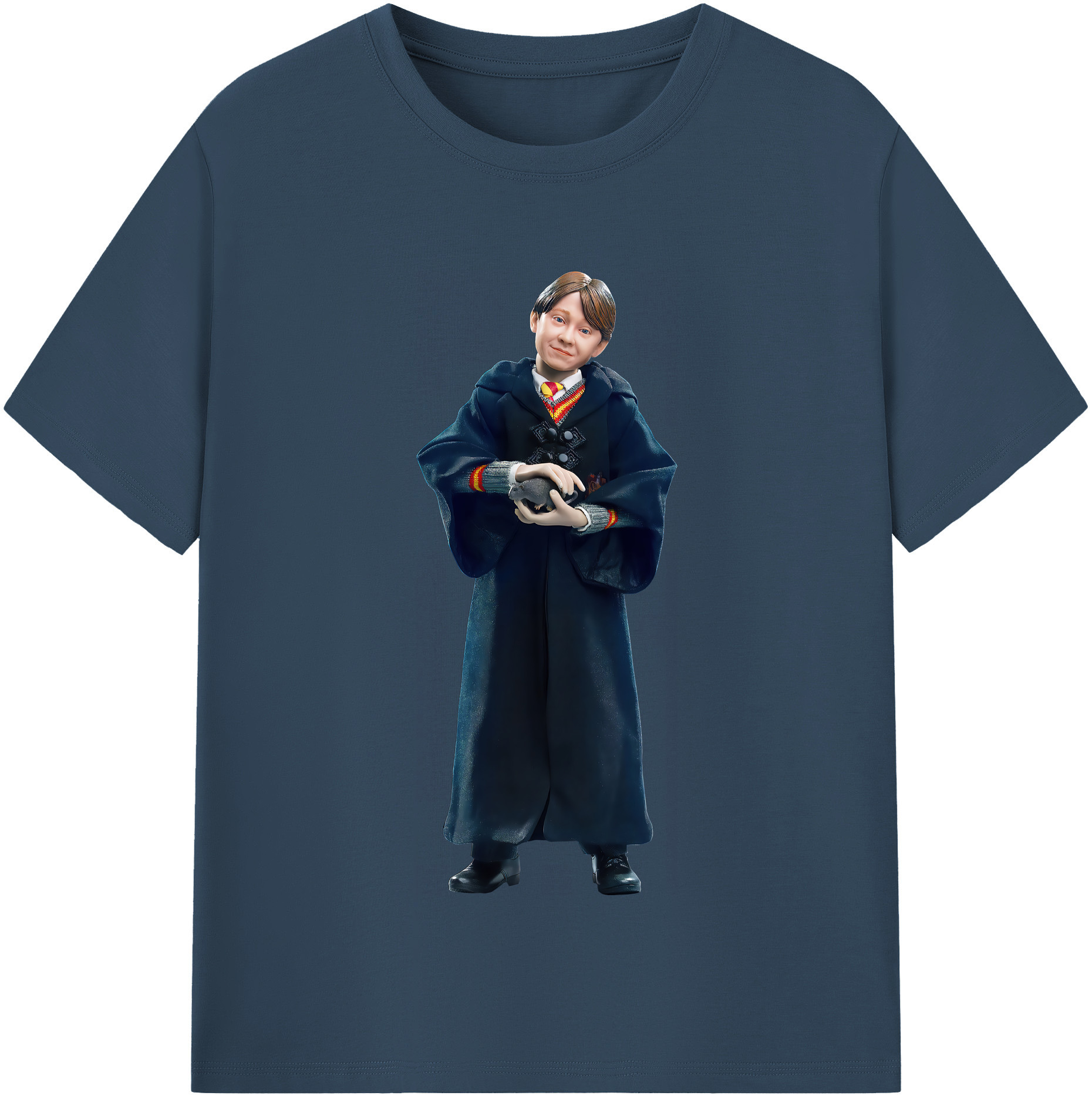 （画像用） Harry Potter ハリー・ポッターシリーズ 綿100％半袖Tシャツ（フロントプリント）