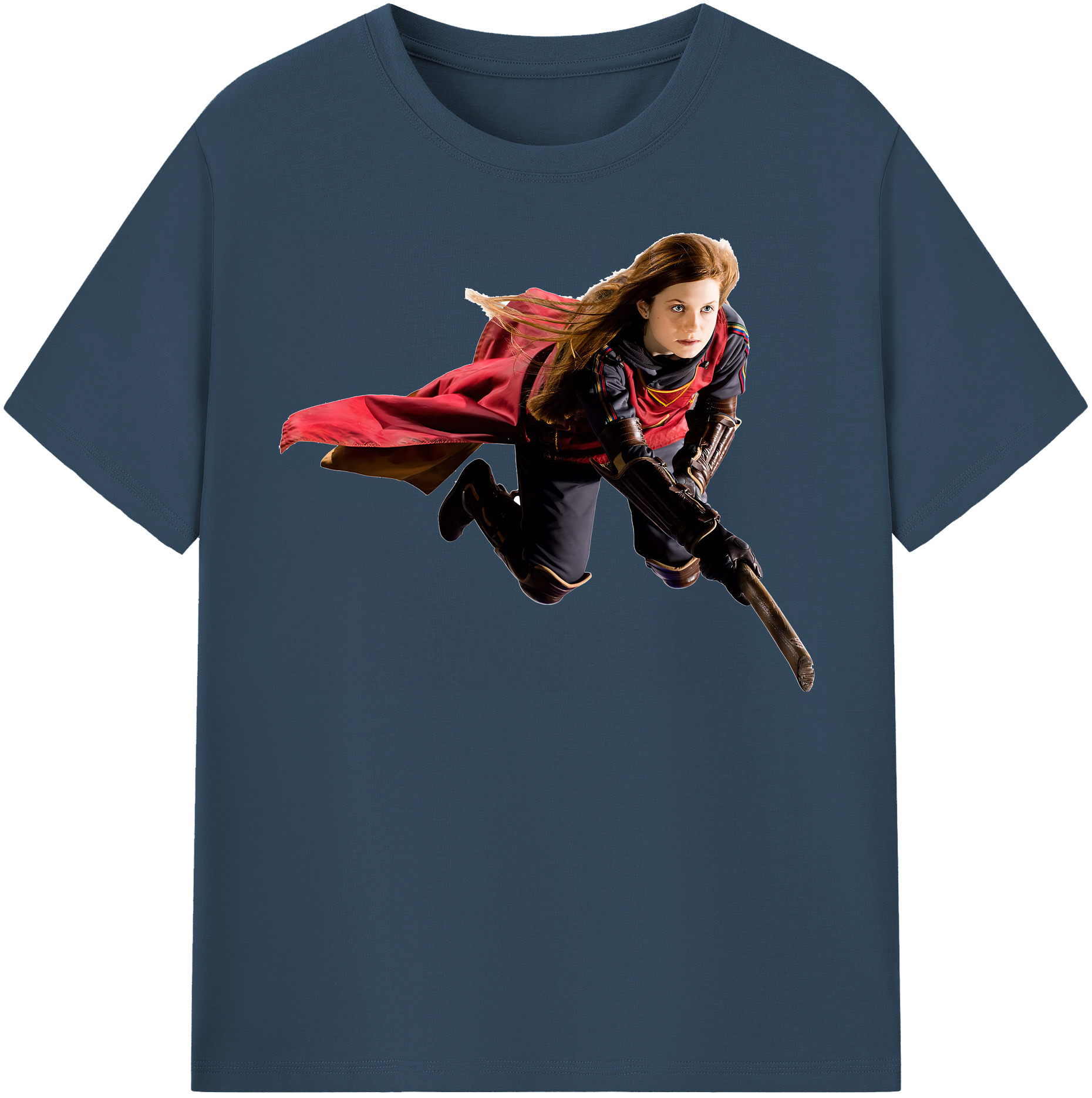 （画像用） Harry Potter ハリー・ポッターシリーズ 綿100％半袖Tシャツ（フロントプリント）
