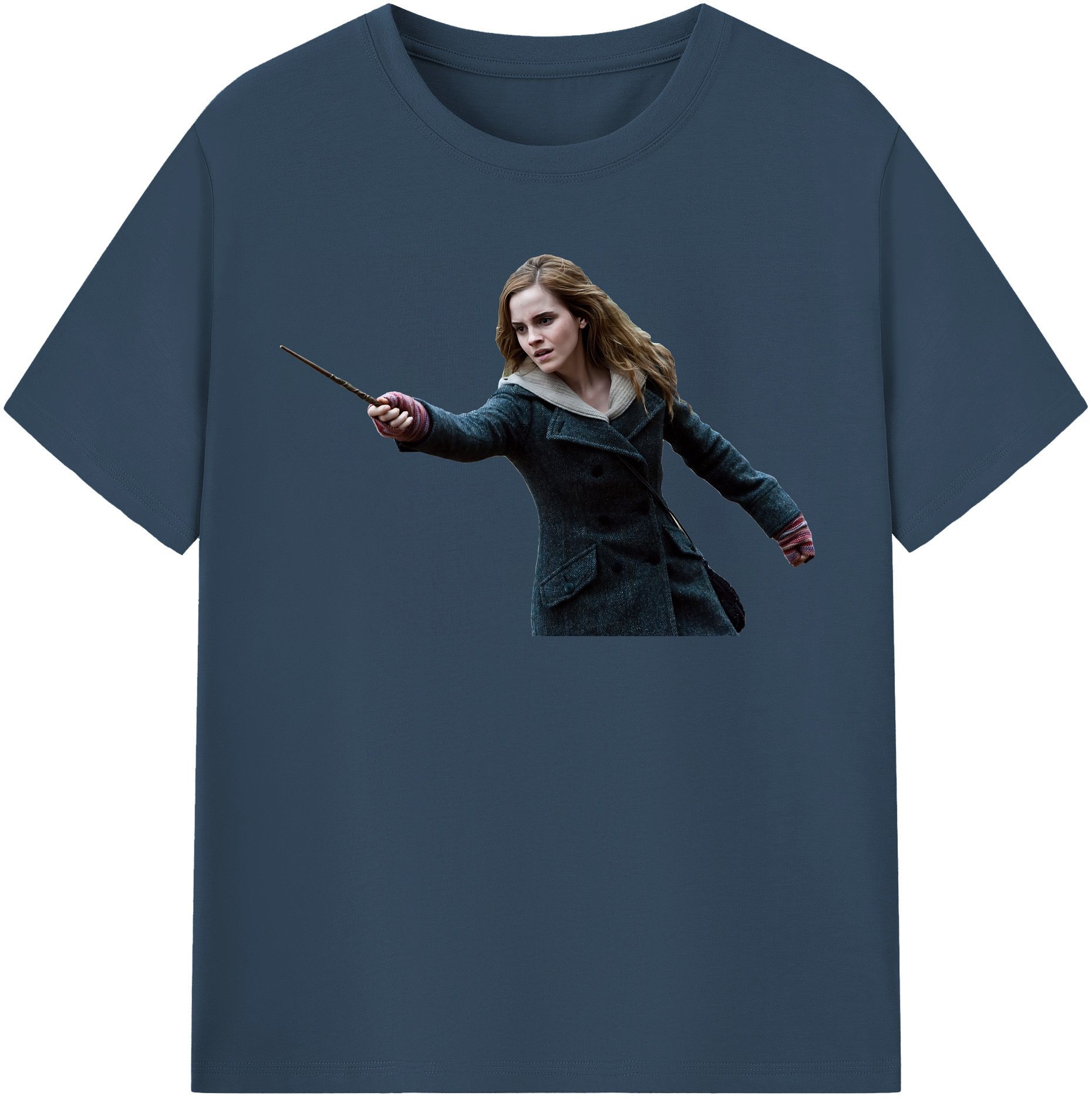 （画像用） Harry Potter ハリー・ポッターシリーズ 綿100％半袖Tシャツ（フロントプリント）