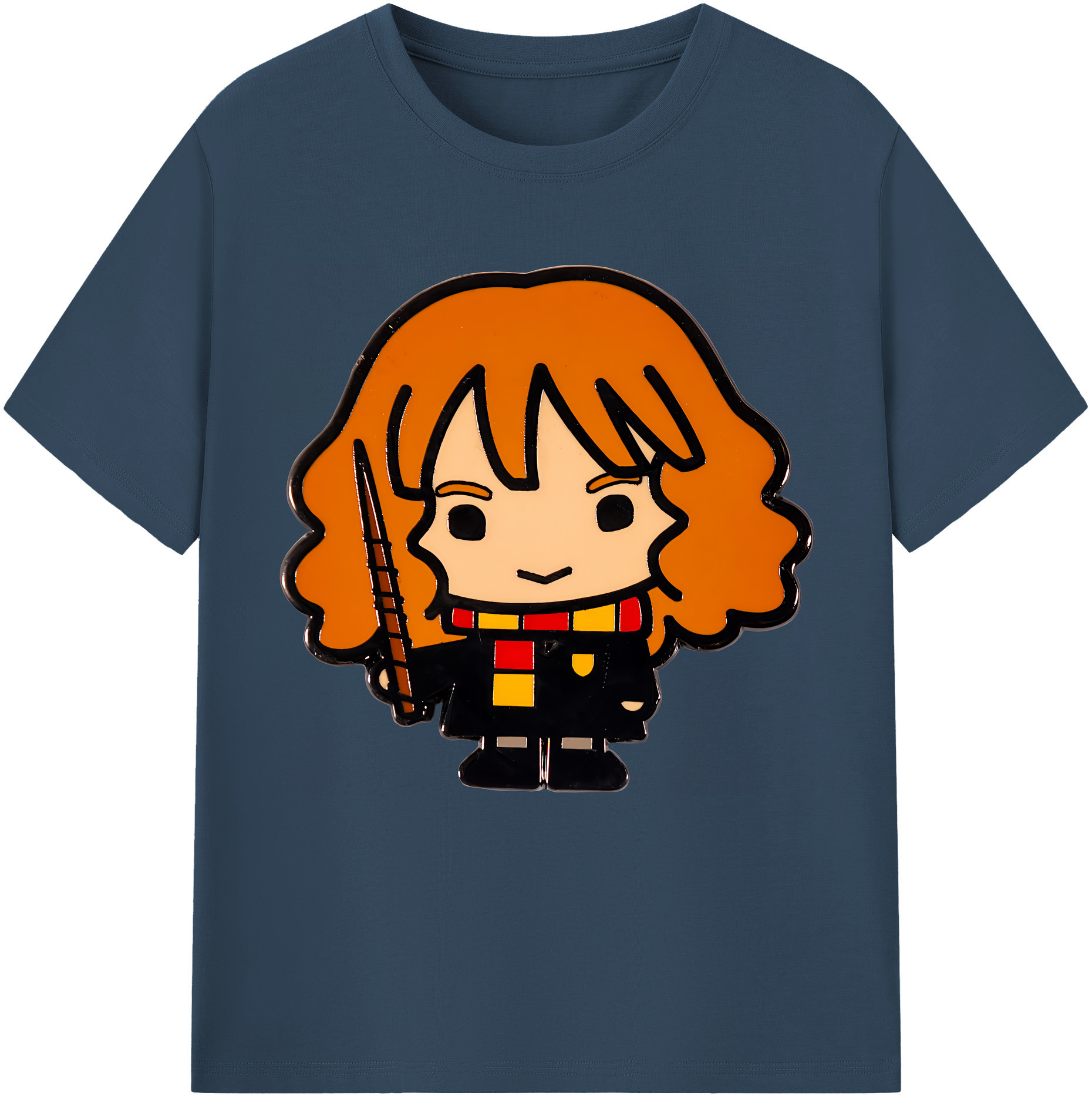 （画像用） Harry Potter ハリー・ポッターシリーズ 綿100％半袖Tシャツ（フロントプリント）