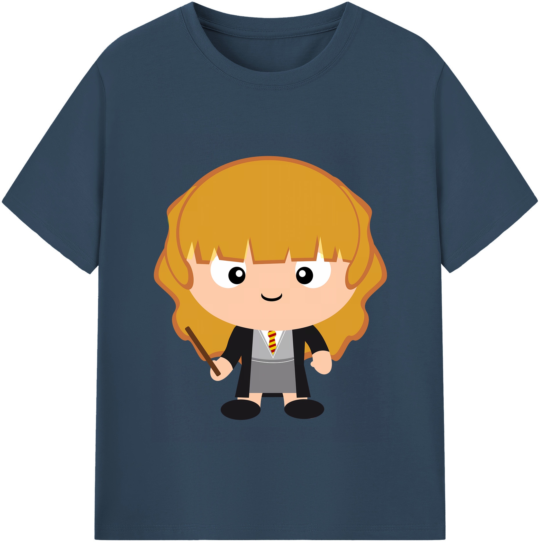 （画像用） Harry Potter ハリー・ポッターシリーズ 綿100％半袖Tシャツ（フロントプリント）