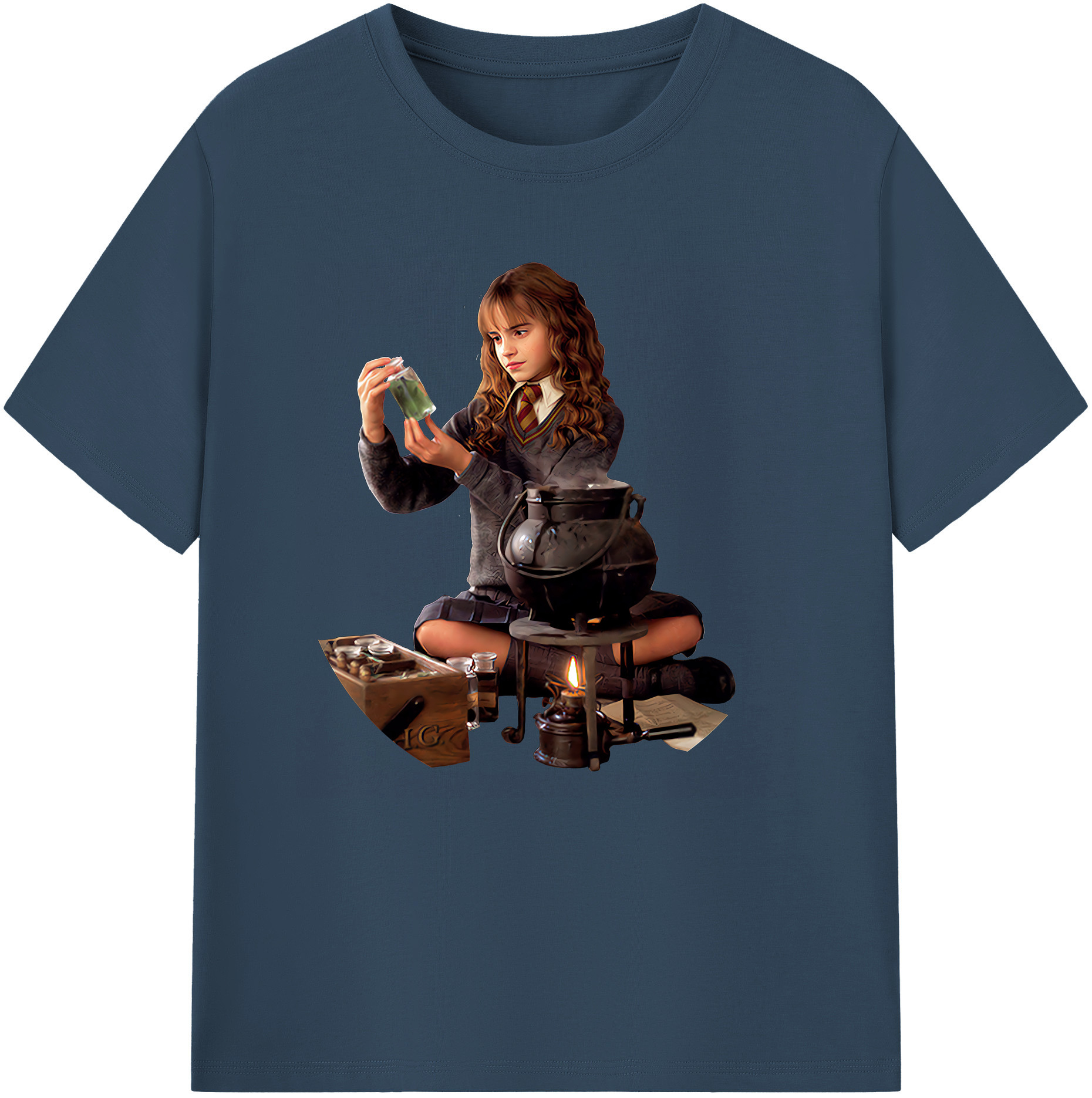 （画像用） Harry Potter ハリー・ポッターシリーズ 綿100％半袖Tシャツ（フロントプリント）