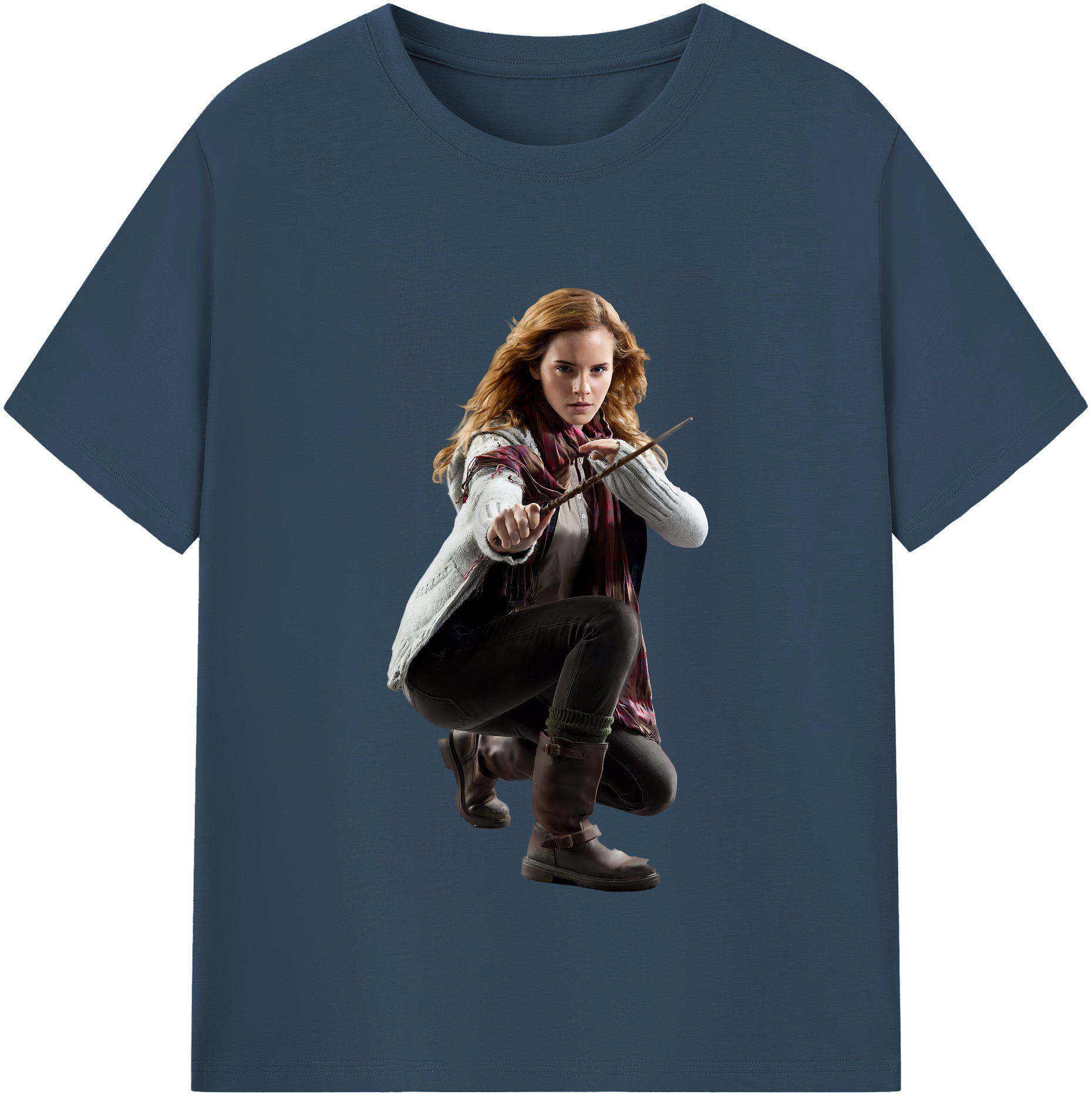 （画像用） Harry Potter ハリー・ポッターシリーズ 綿100％半袖Tシャツ（フロントプリント）