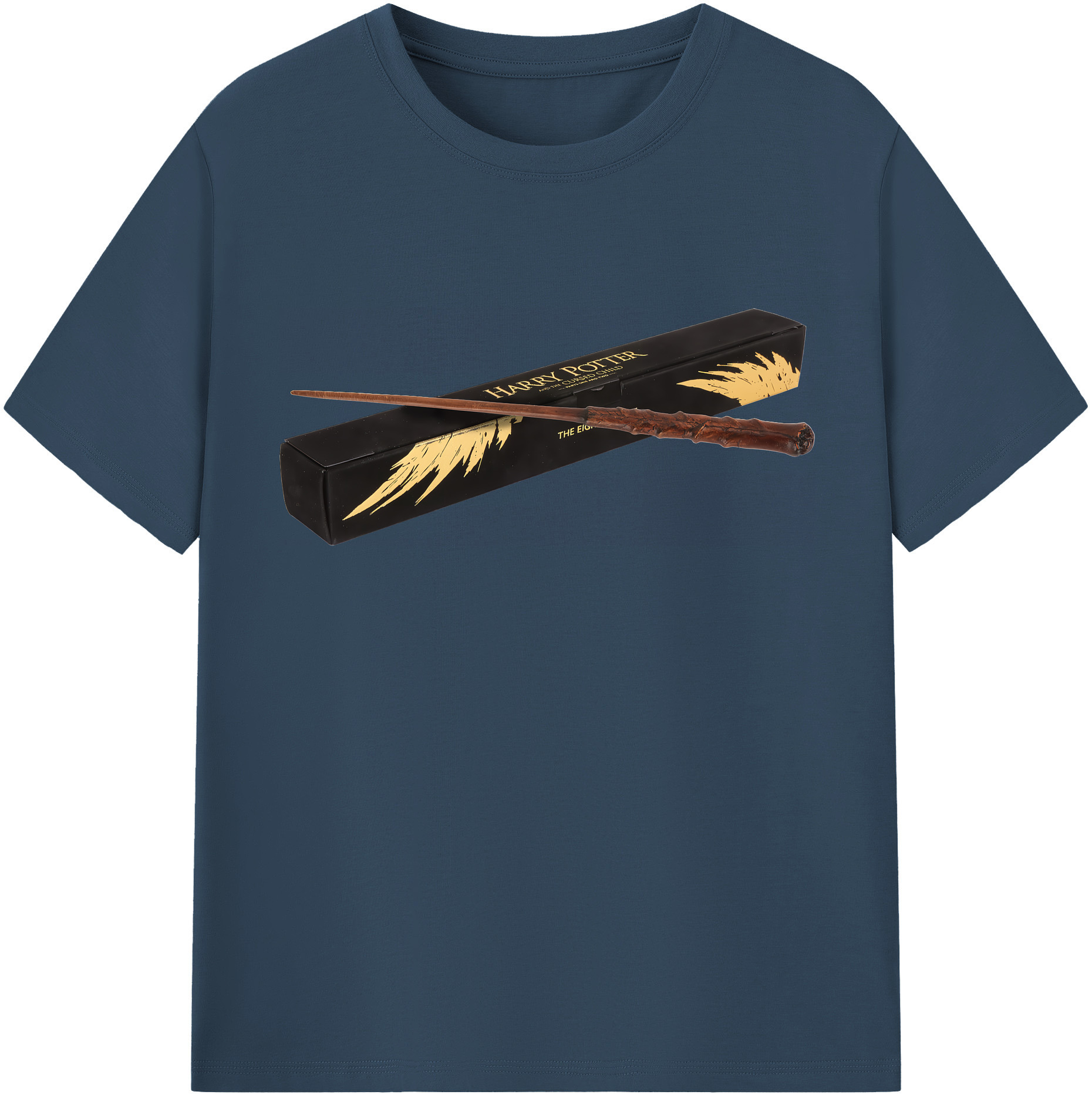 （画像用） Harry Potter ハリー・ポッターシリーズ 綿100％半袖Tシャツ（フロントプリント）
