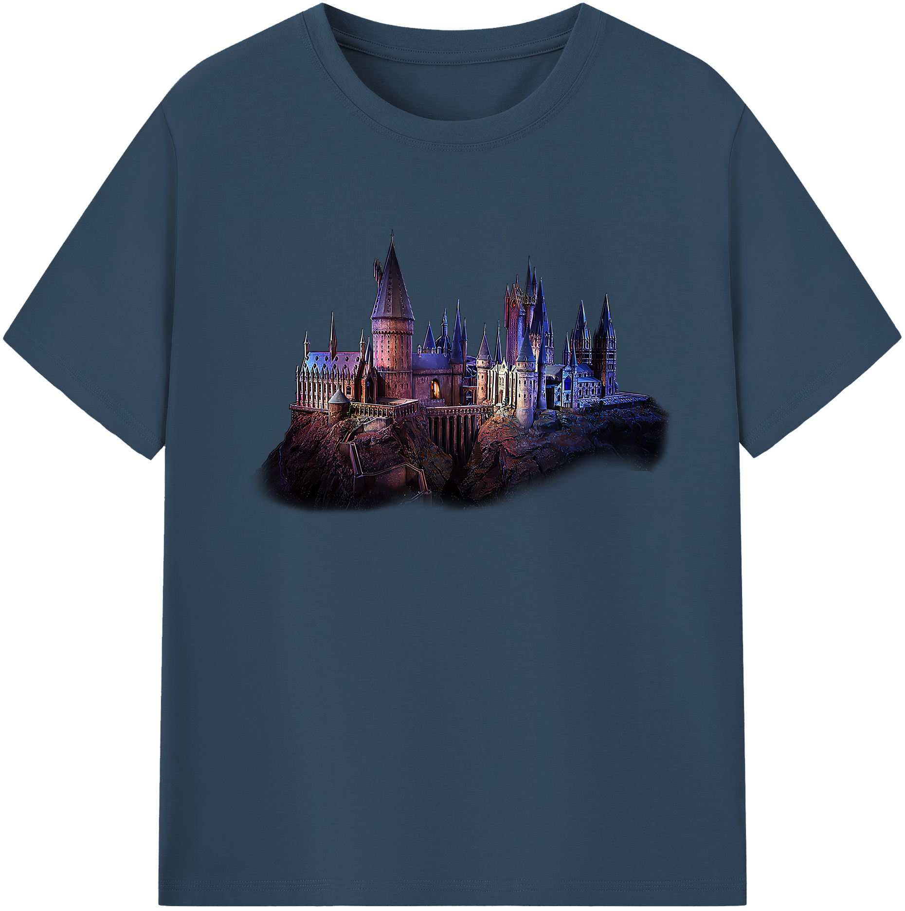 （画像用） Harry Potter ハリー・ポッターシリーズ 綿100％半袖Tシャツ（フロントプリント）