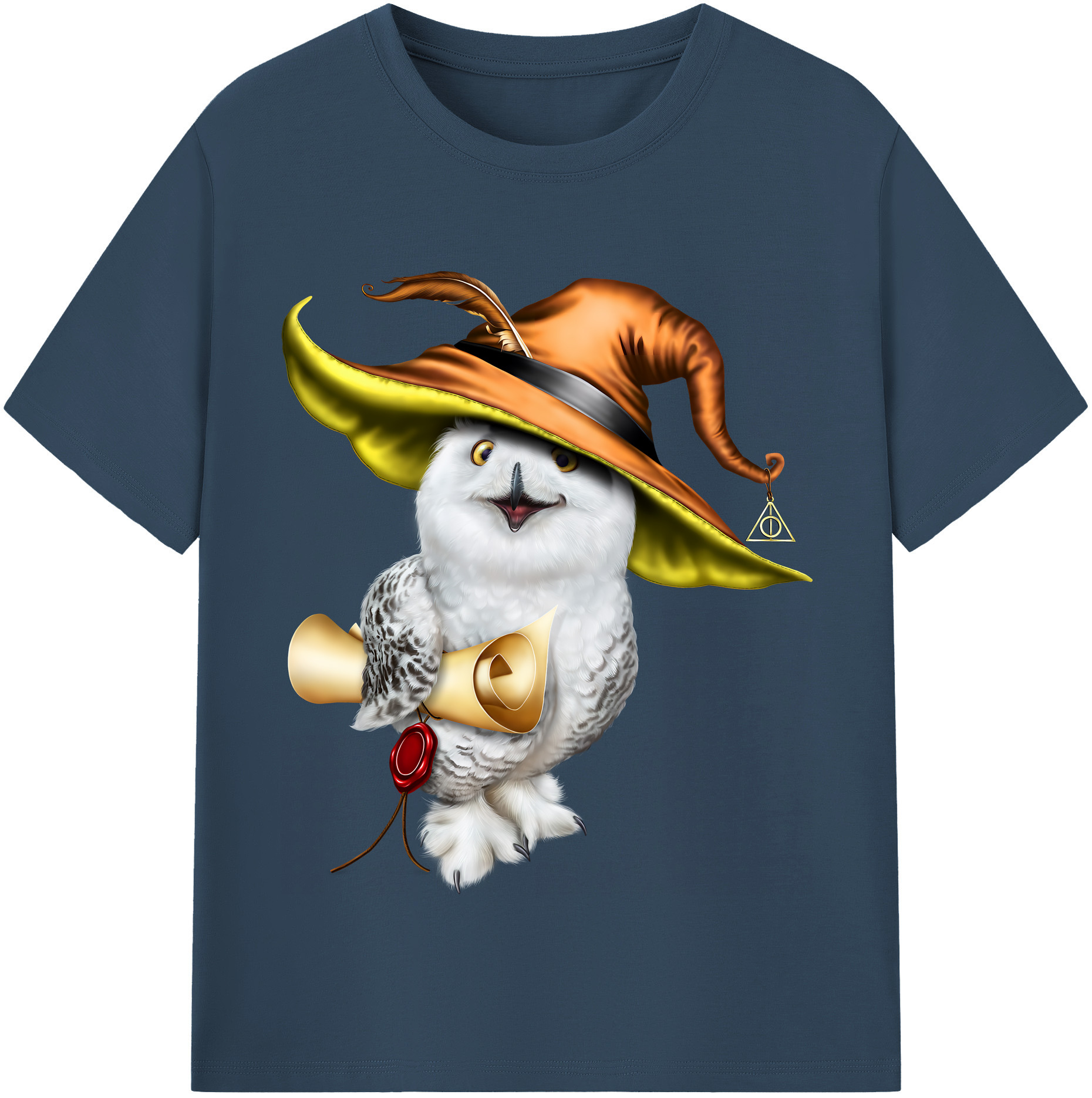 （画像用） Harry Potter ハリー・ポッターシリーズ 綿100％半袖Tシャツ（フロントプリント）