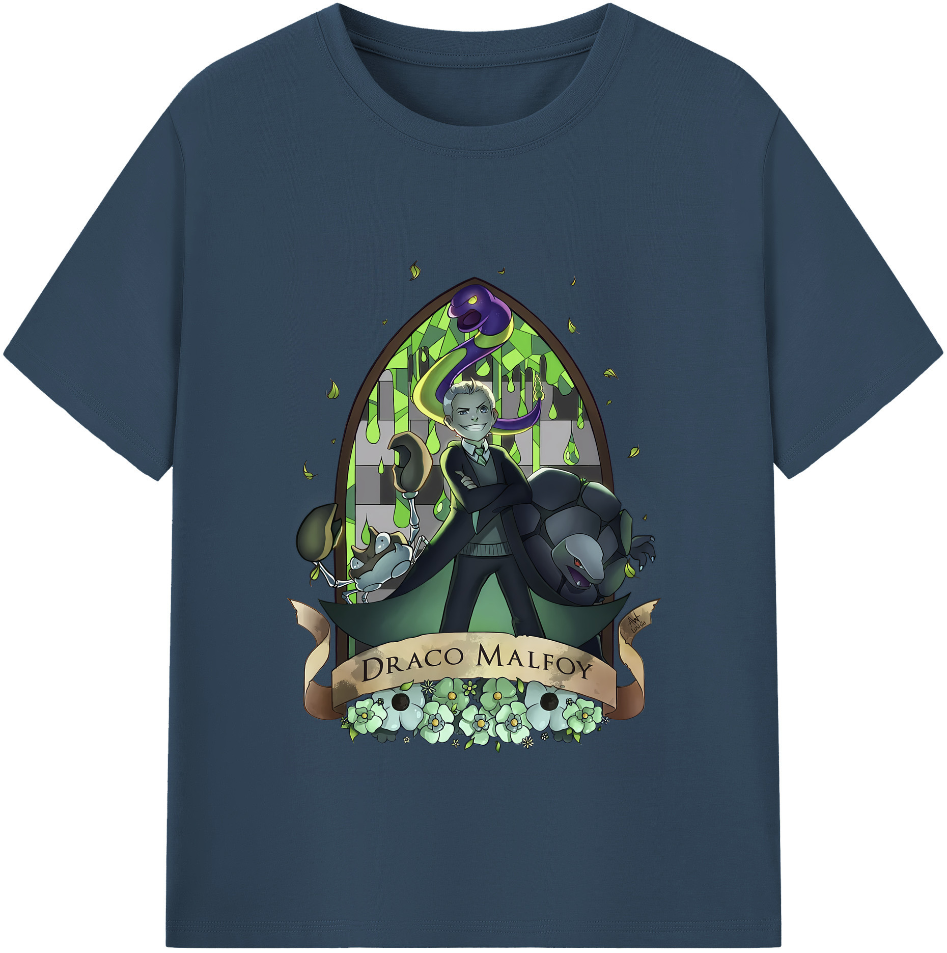 （画像用） Harry Potter ハリー・ポッターシリーズ 綿100％半袖Tシャツ（フロントプリント）