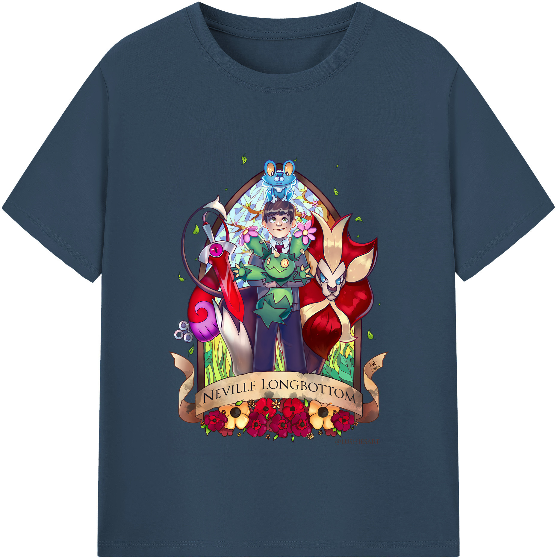 （画像用） Harry Potter ハリー・ポッターシリーズ 綿100％半袖Tシャツ（フロントプリント）
