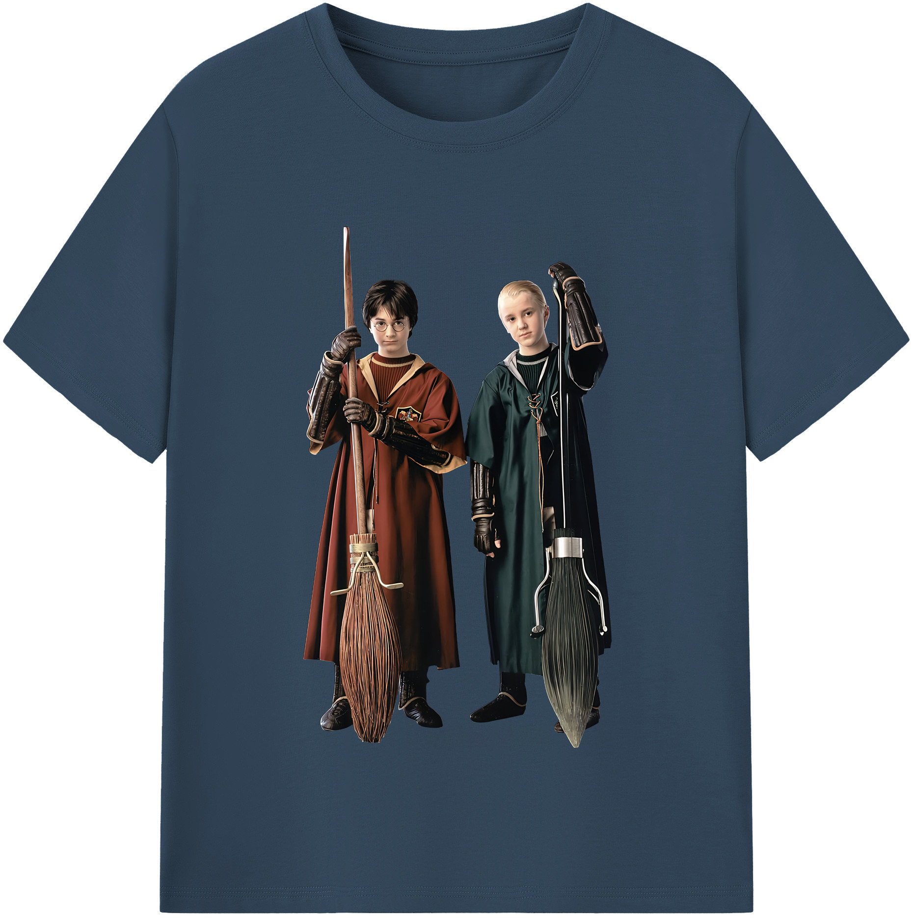 （画像用） Harry Potter ハリー・ポッターシリーズ 綿100％半袖Tシャツ（フロントプリント）